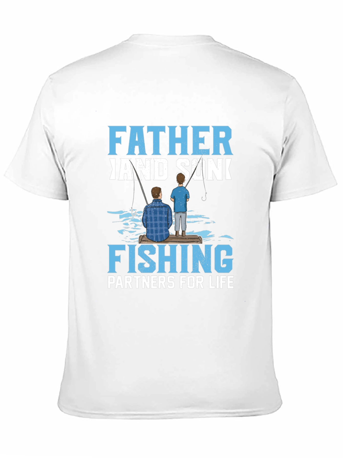 Father and Son Fishing Partners T-Shirt