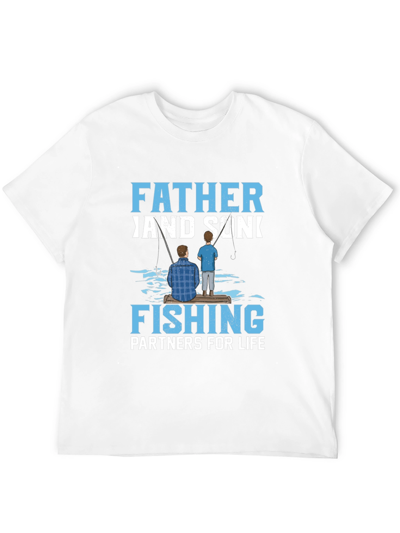 Father and Son Fishing Partners T-Shirt