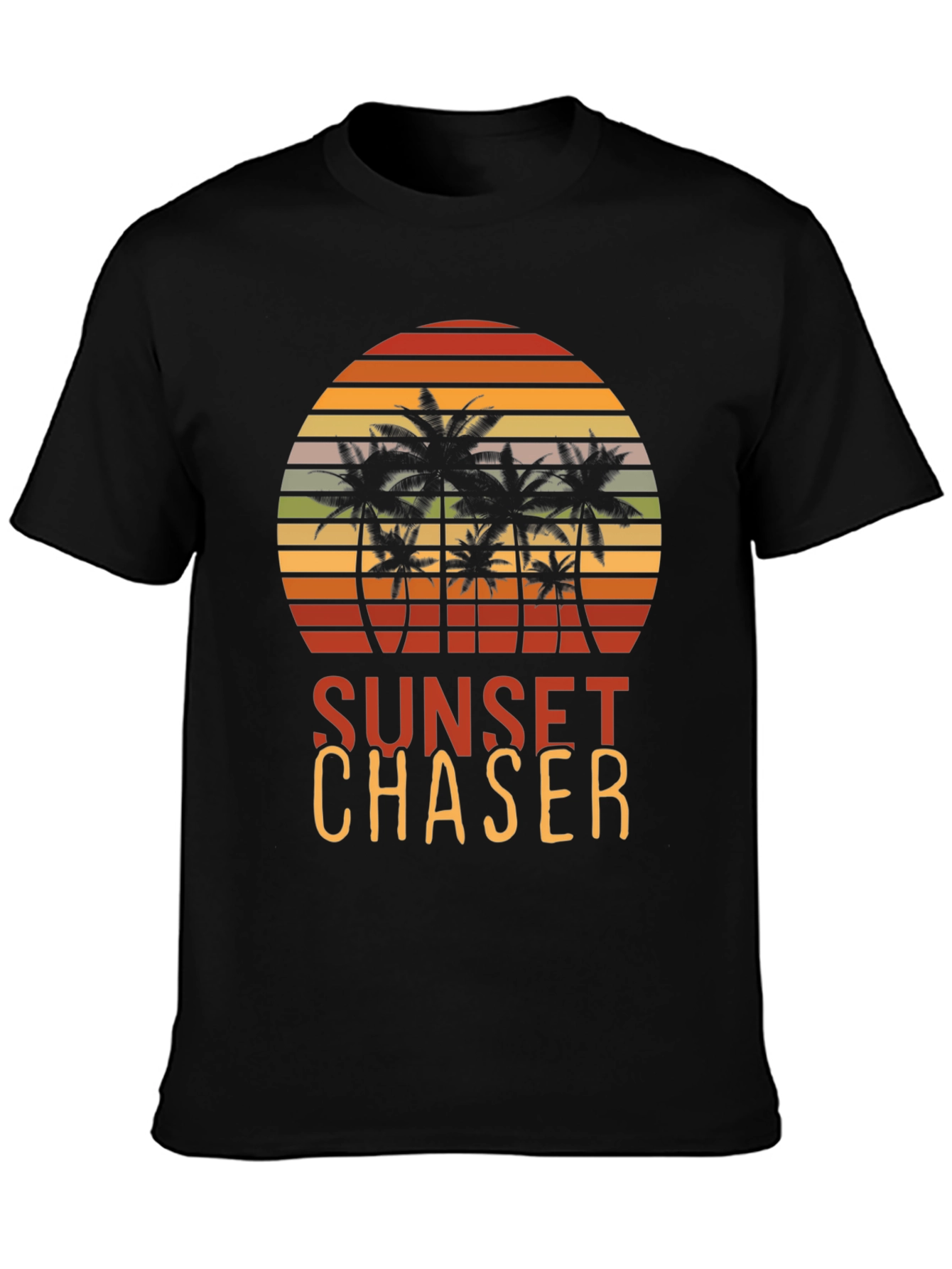 Sunset Chaser Palm Tree Graphic Tee