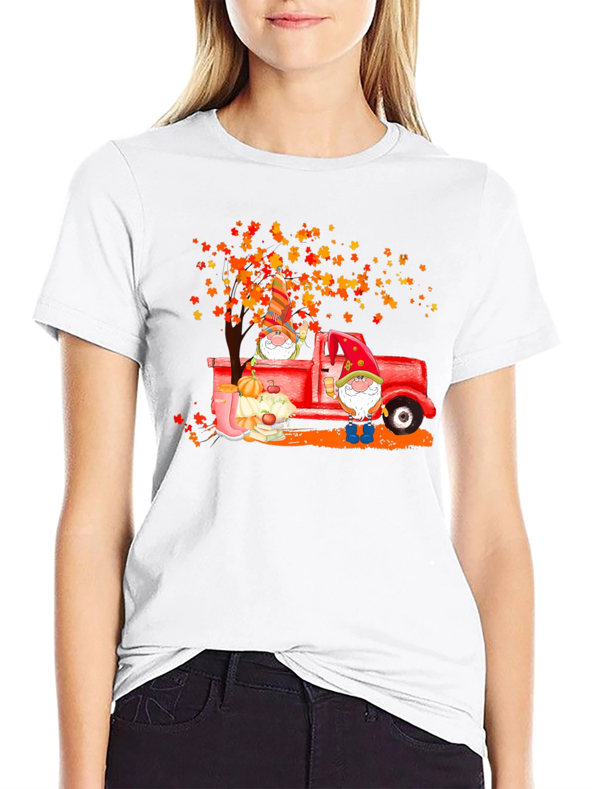 Gnome Fall Truck T-Shirt