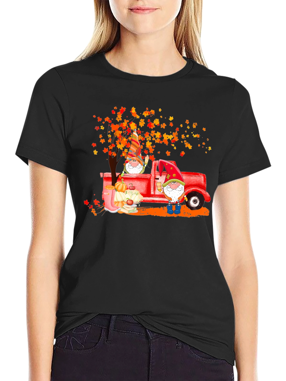 Gnome Fall Truck T-Shirt