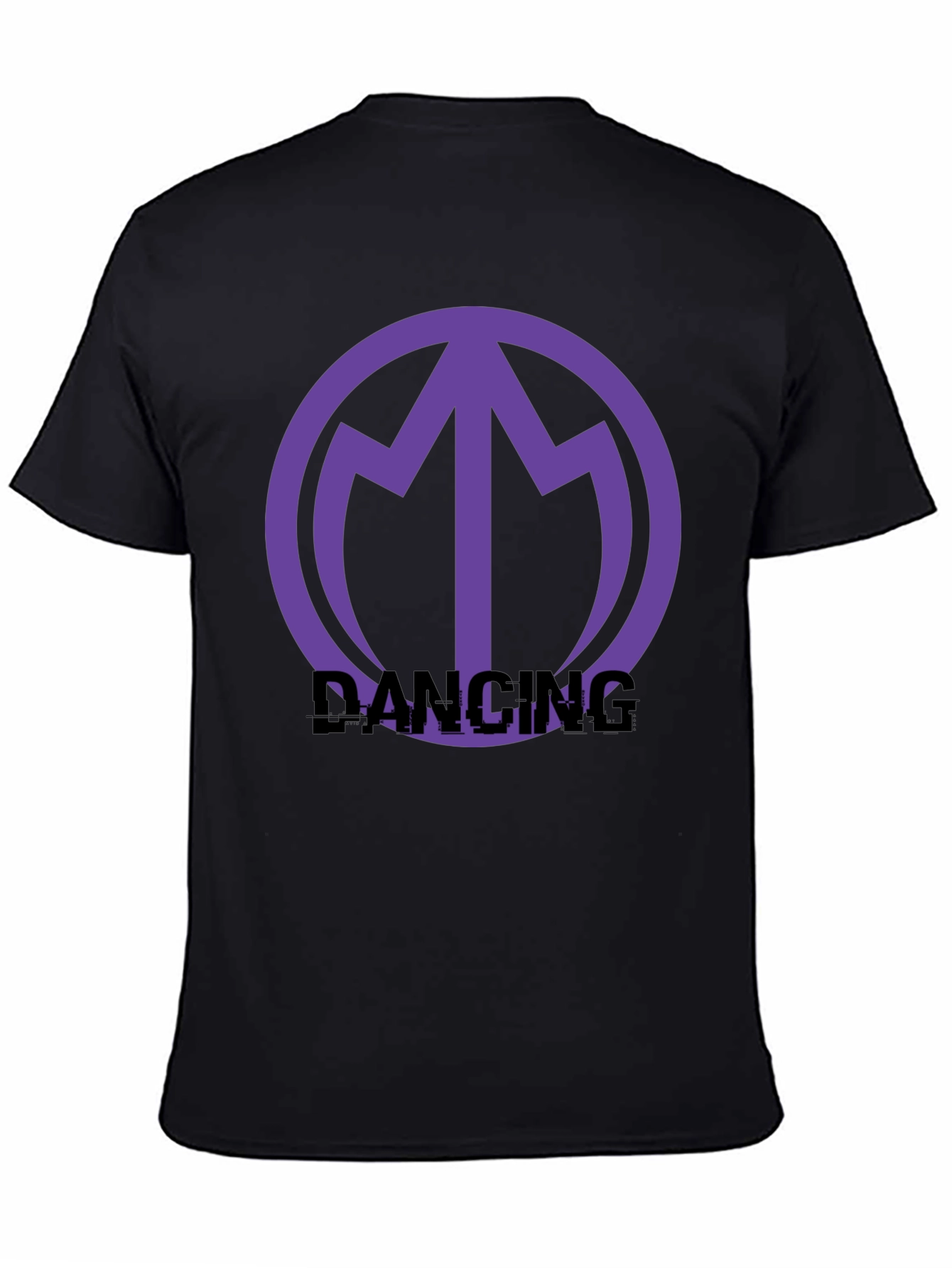 Dancing Logo Graphic Tee - Stylish Comfort