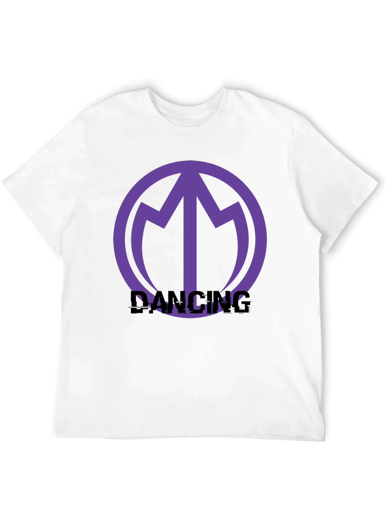 Dancing Logo Graphic Tee - Stylish Comfort