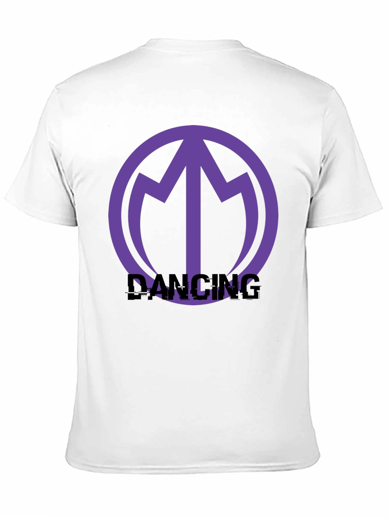 Dancing Logo Graphic Tee - Stylish Comfort
