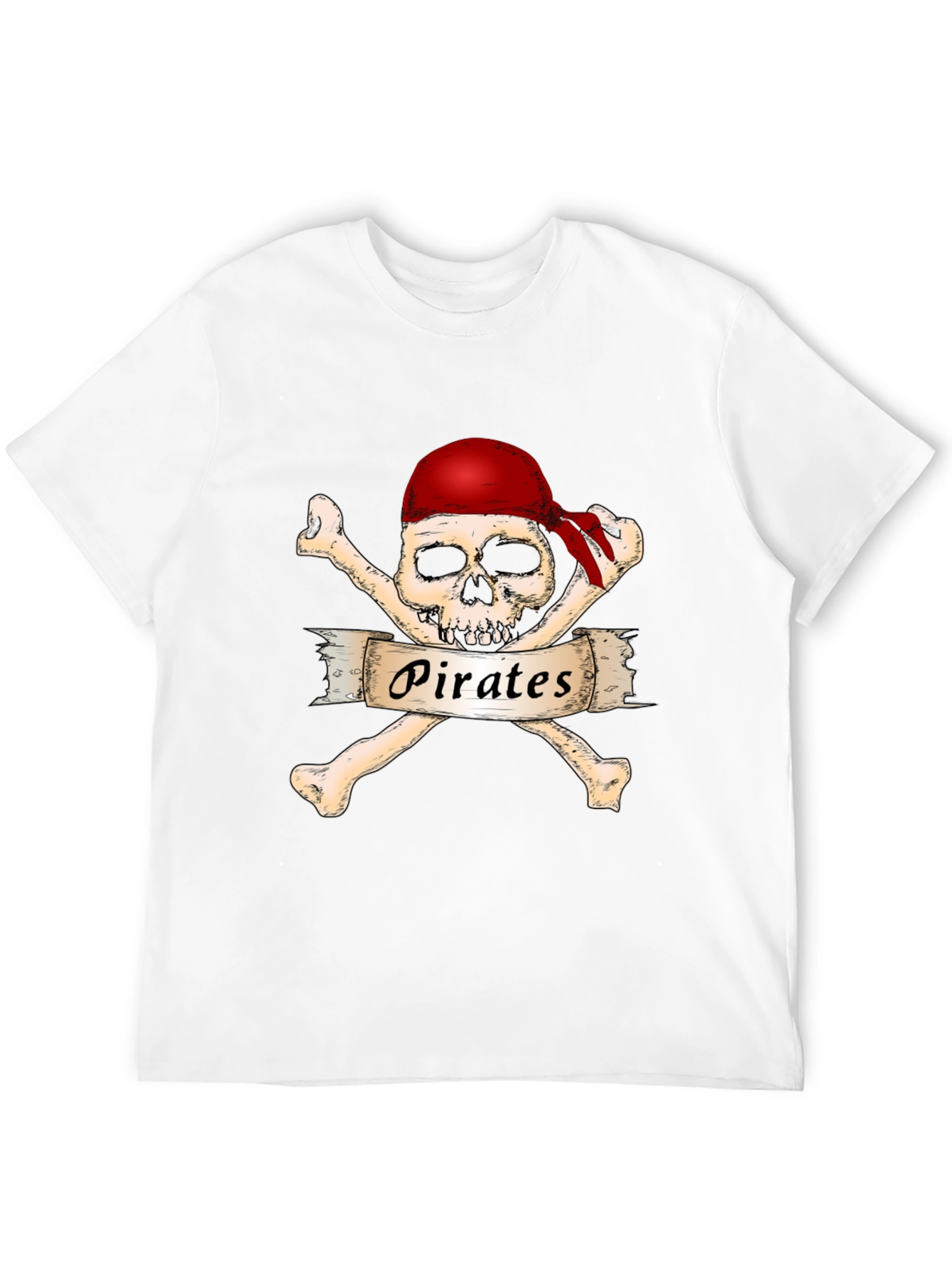 Pirate Skull & Crossbones Graphic Tee
