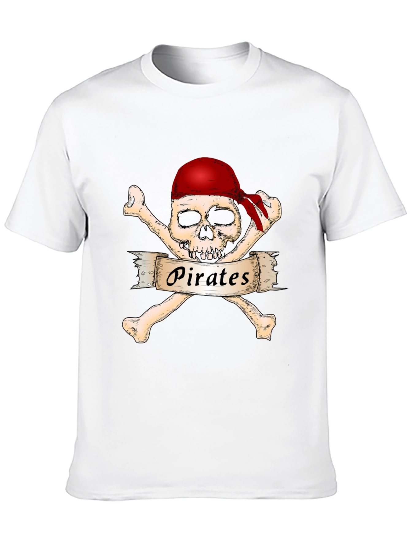 Pirate Skull & Crossbones Graphic Tee