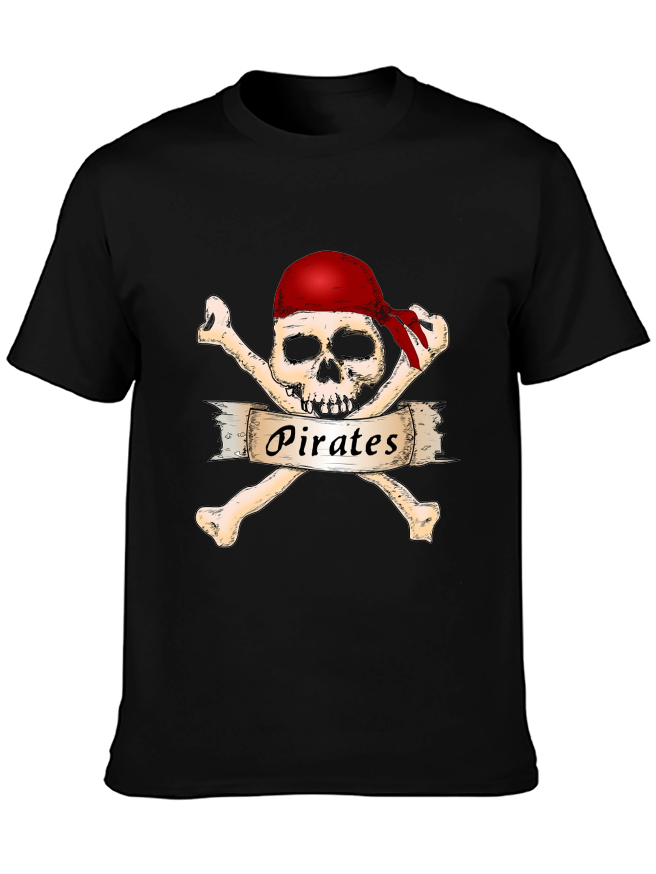 Pirate Skull & Crossbones Graphic Tee