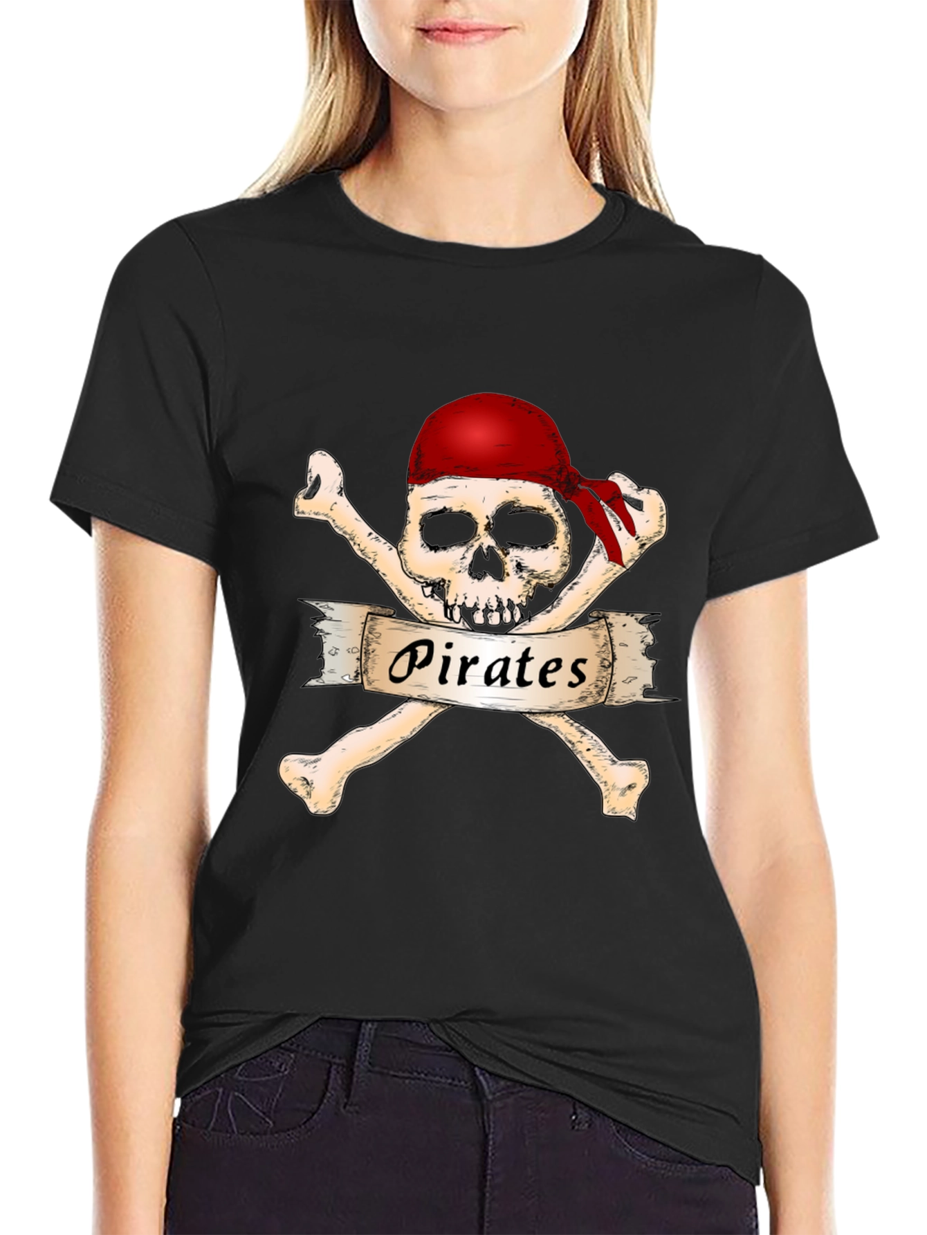 Pirate Skull & Crossbones Graphic Tee