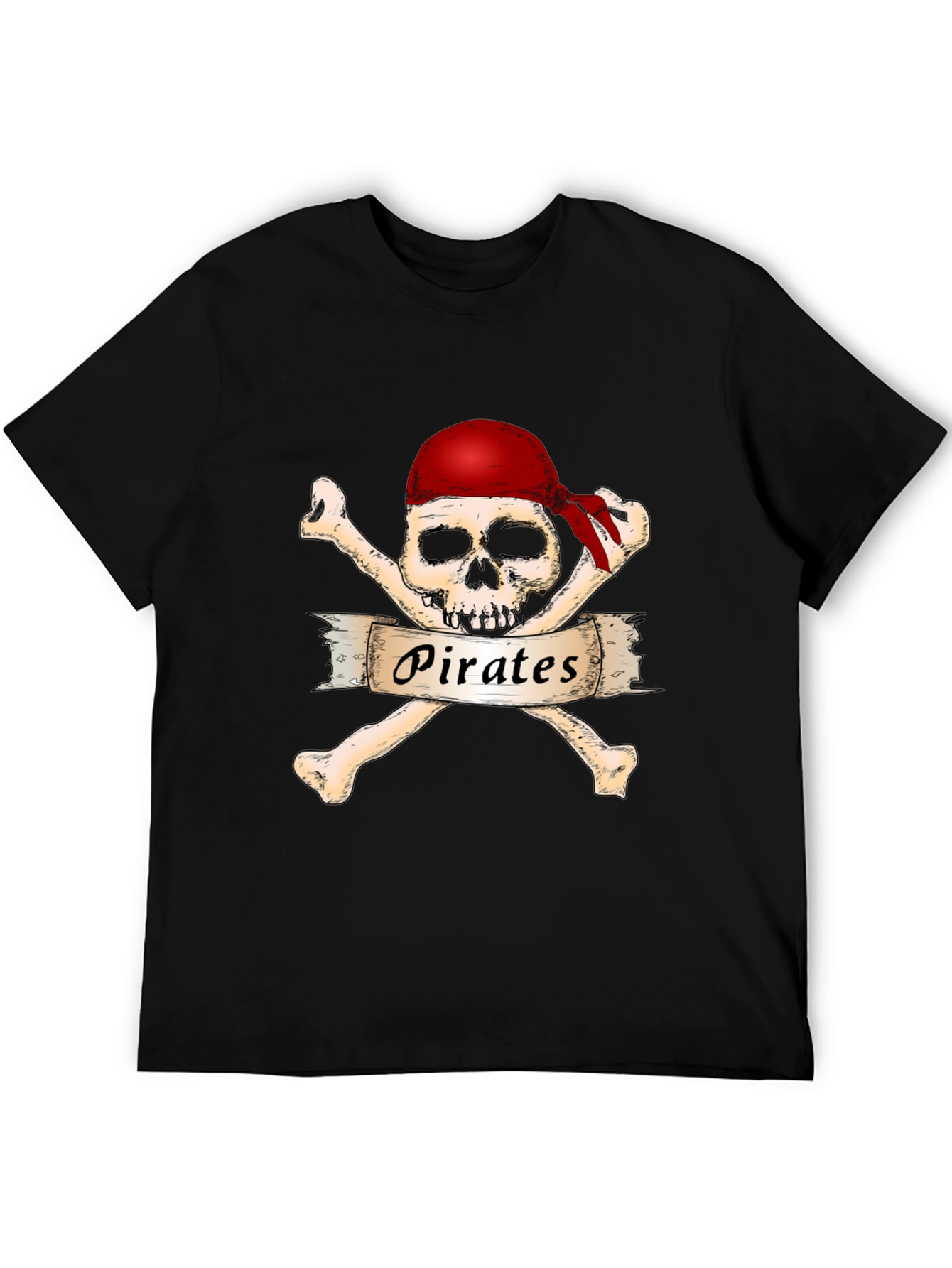 Pirate Skull & Crossbones Graphic Tee