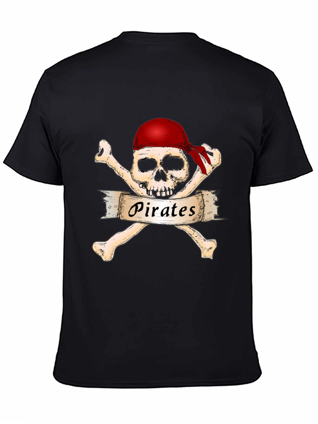 Pirate Skull & Crossbones Graphic Tee