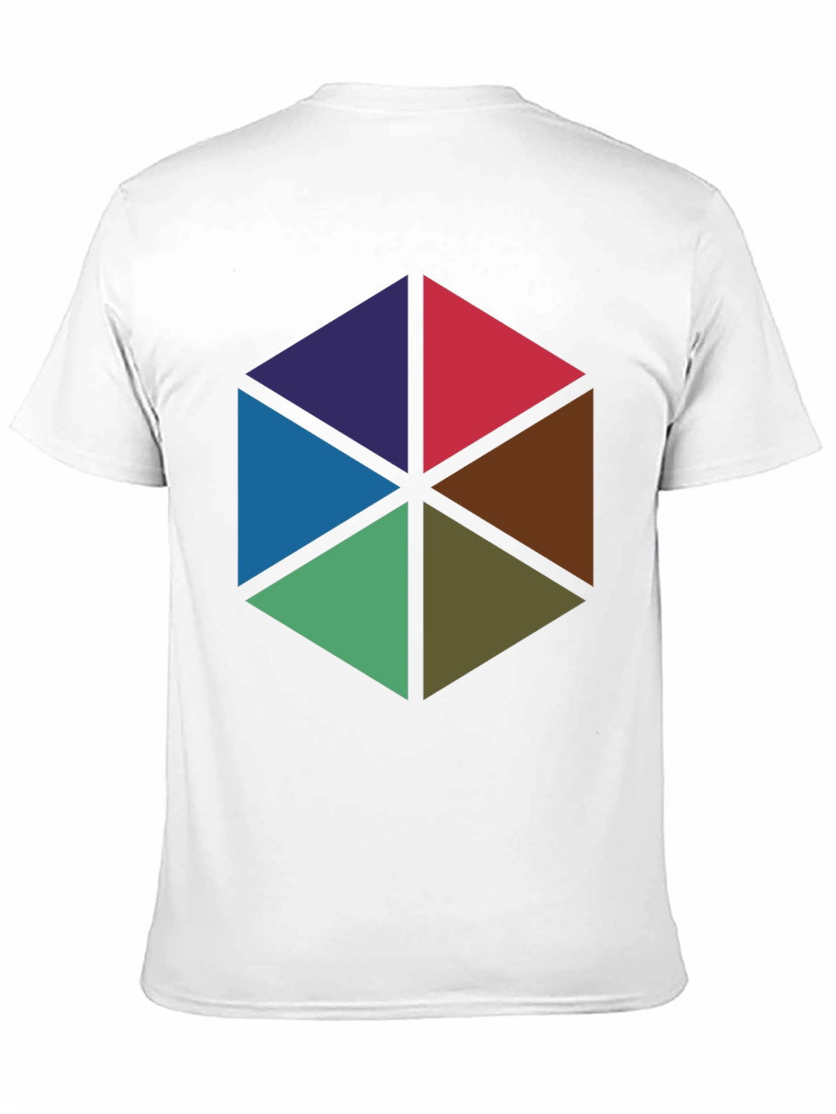 Geometric Triangles T-Shirt - Bold & Modern Design