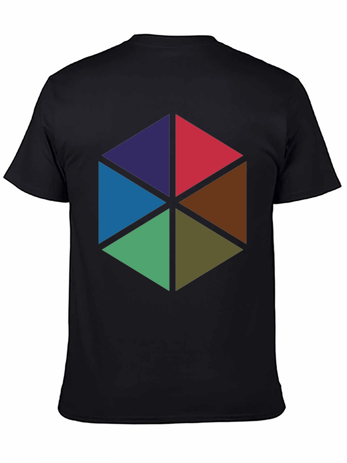 Geometric Triangles T-Shirt - Bold & Modern Design
