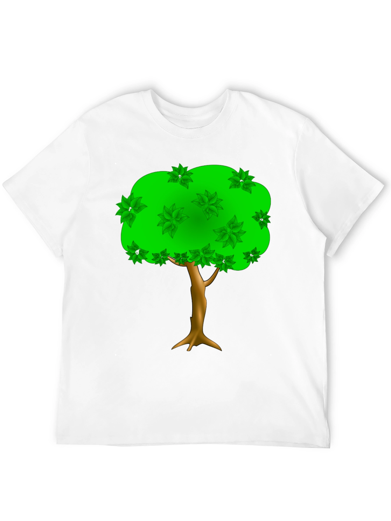 Natures Embrace Tee: Tree Graphic Black T-Shirt