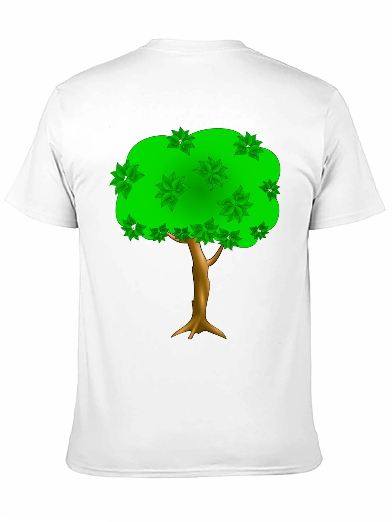 Natures Embrace Tee: Tree Graphic Black T-Shirt