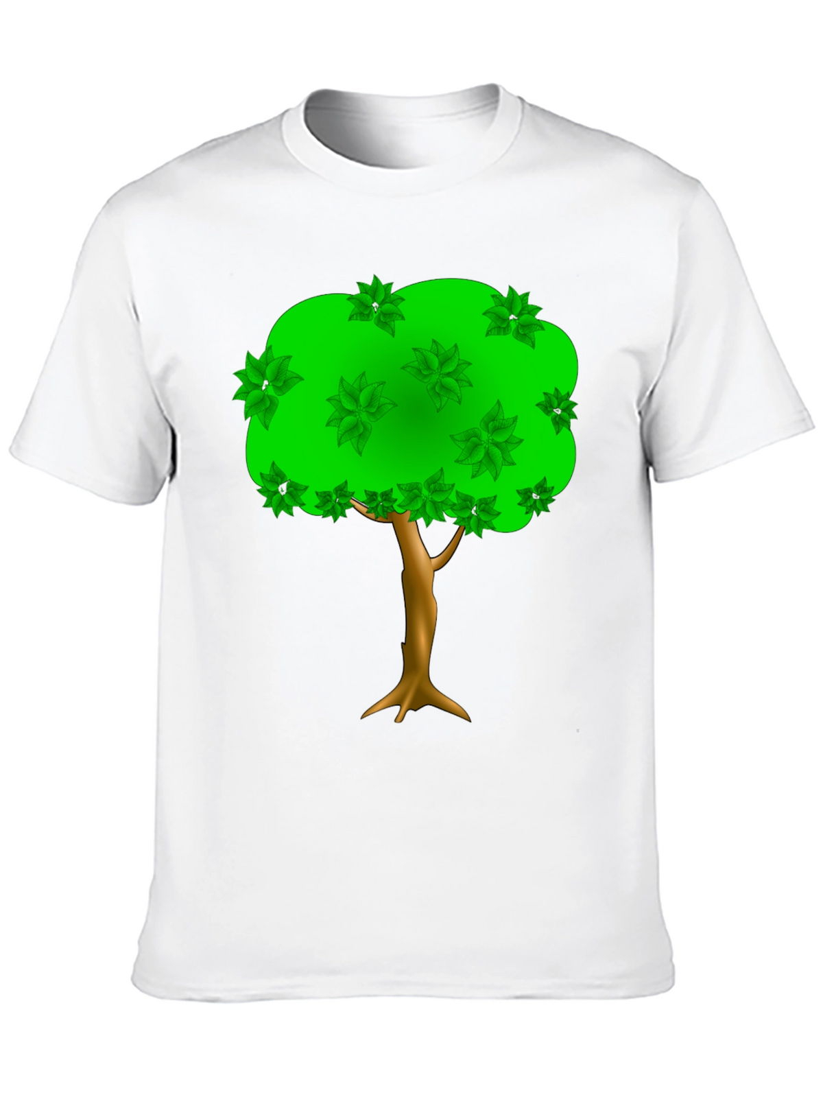 Natures Embrace Tee: Tree Graphic Black T-Shirt