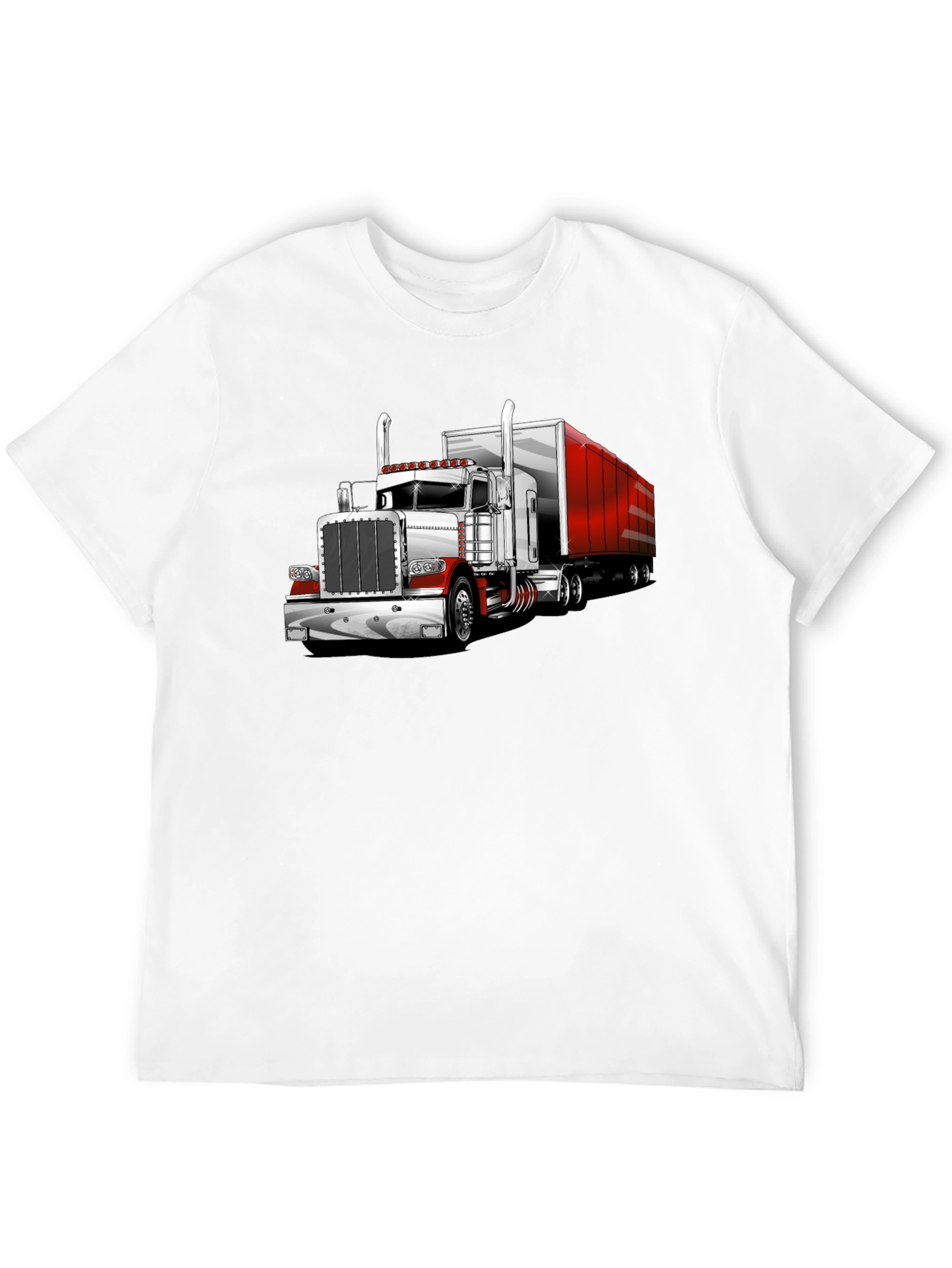 Truck Graphic Tee - Black Cotton