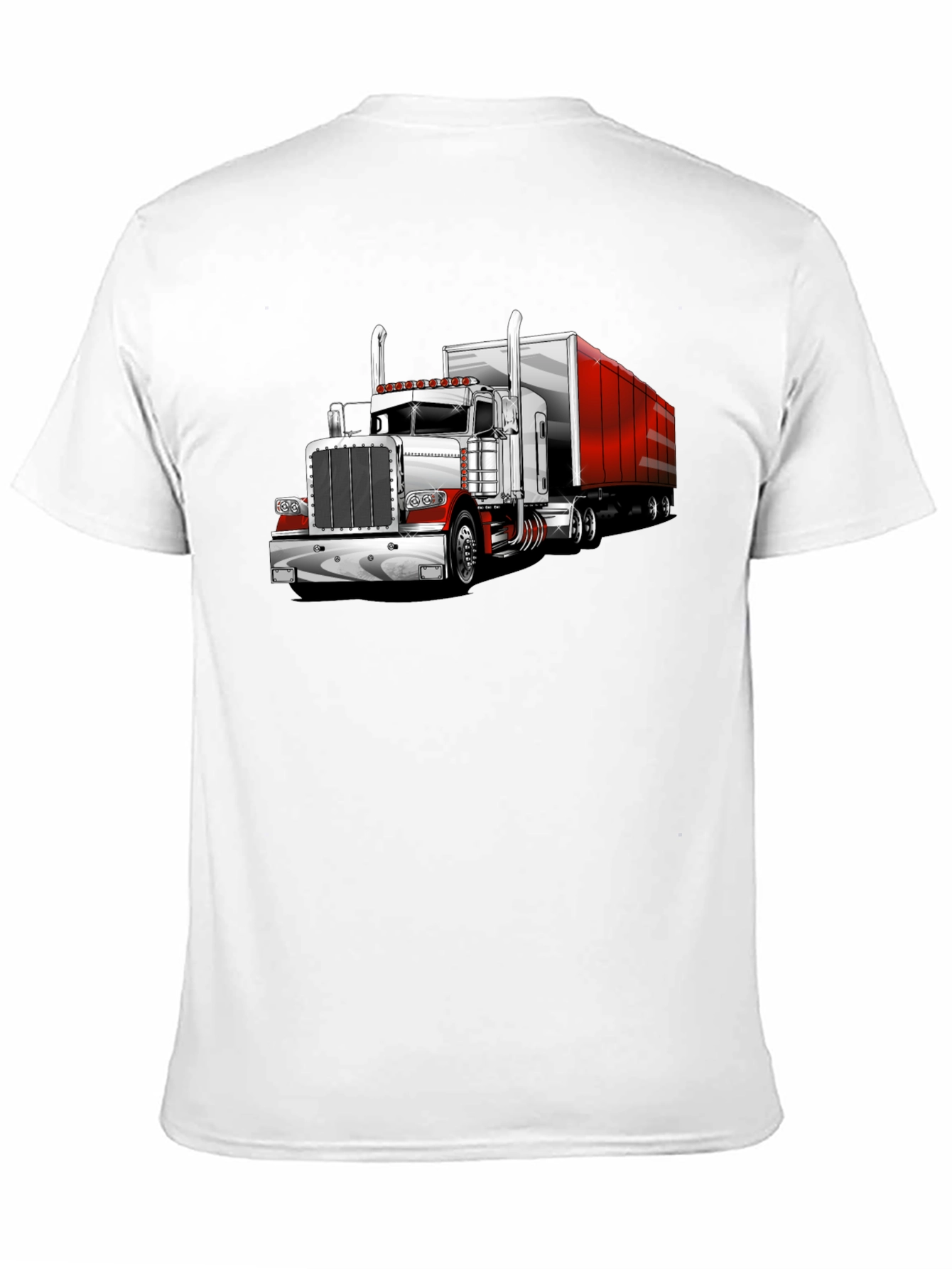 Truck Graphic Tee - Black Cotton