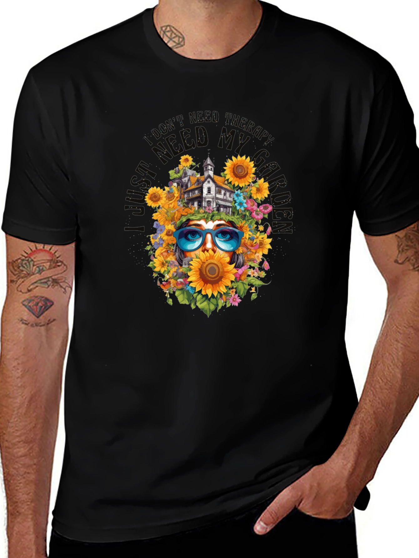 Sunflower Therapy T-Shirt