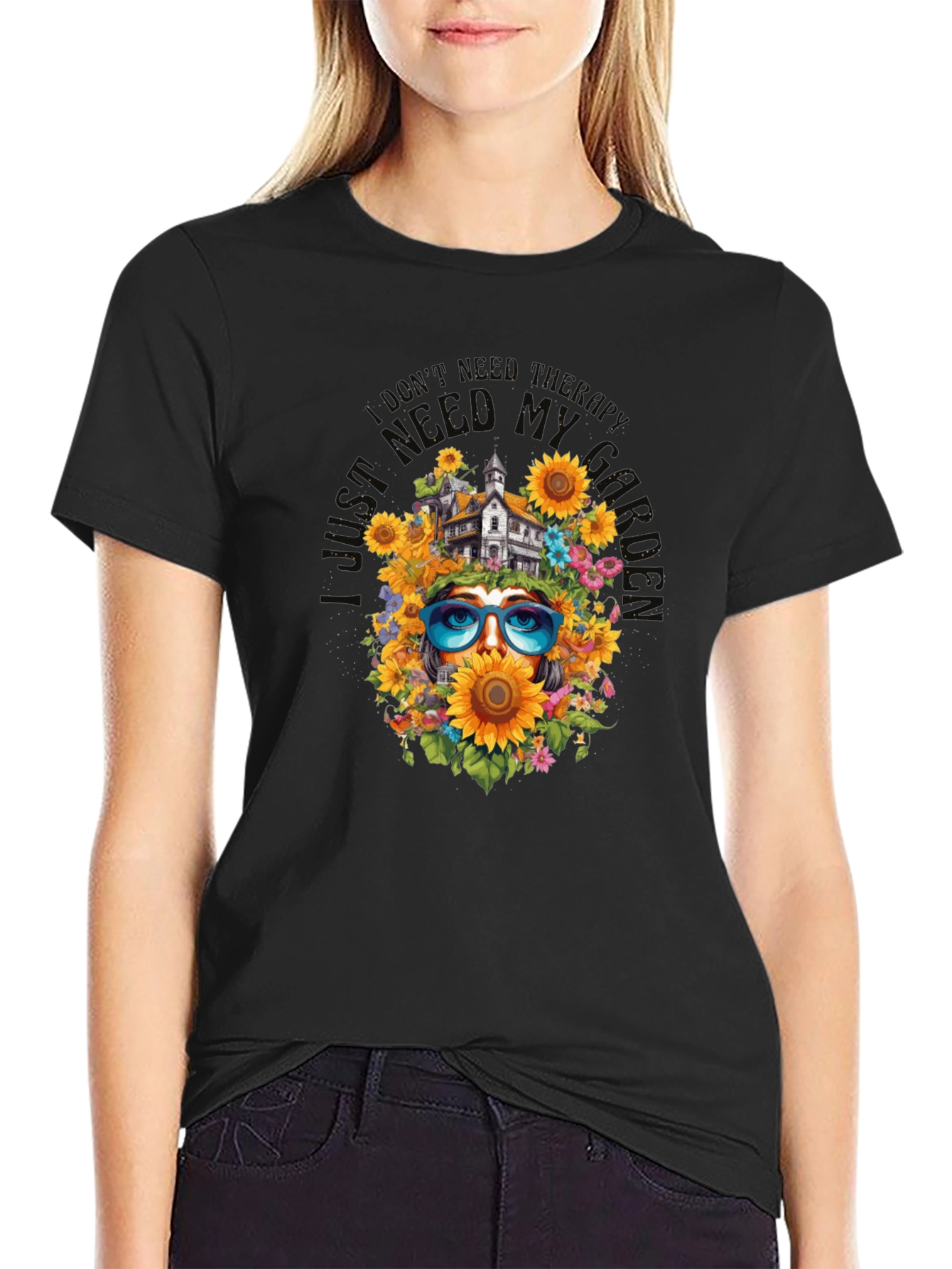 Sunflower Therapy T-Shirt