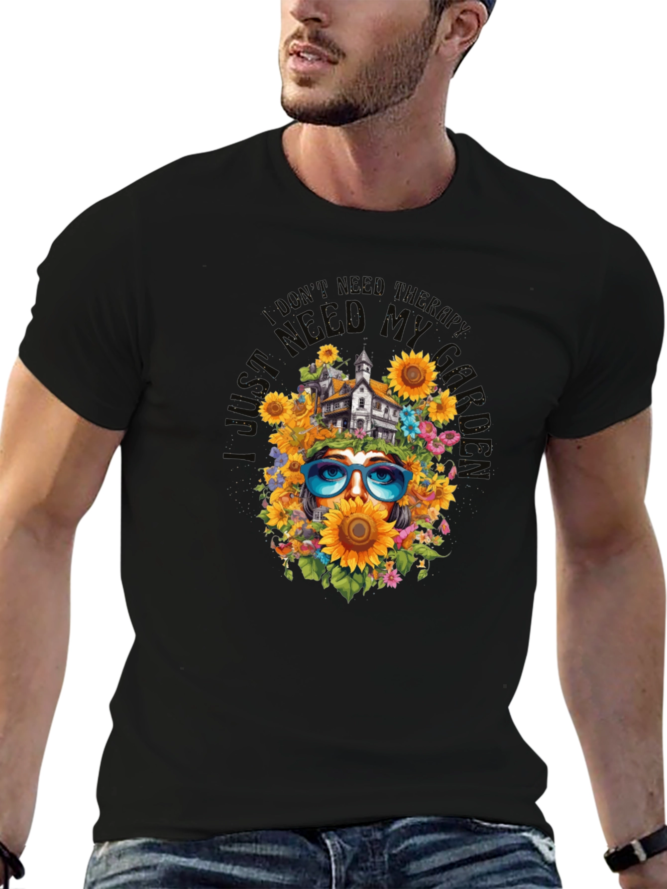 Sunflower Therapy T-Shirt