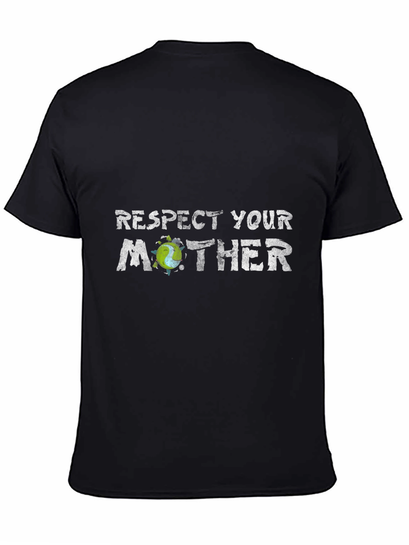 Respect Your Mother Graphic Tee - Black