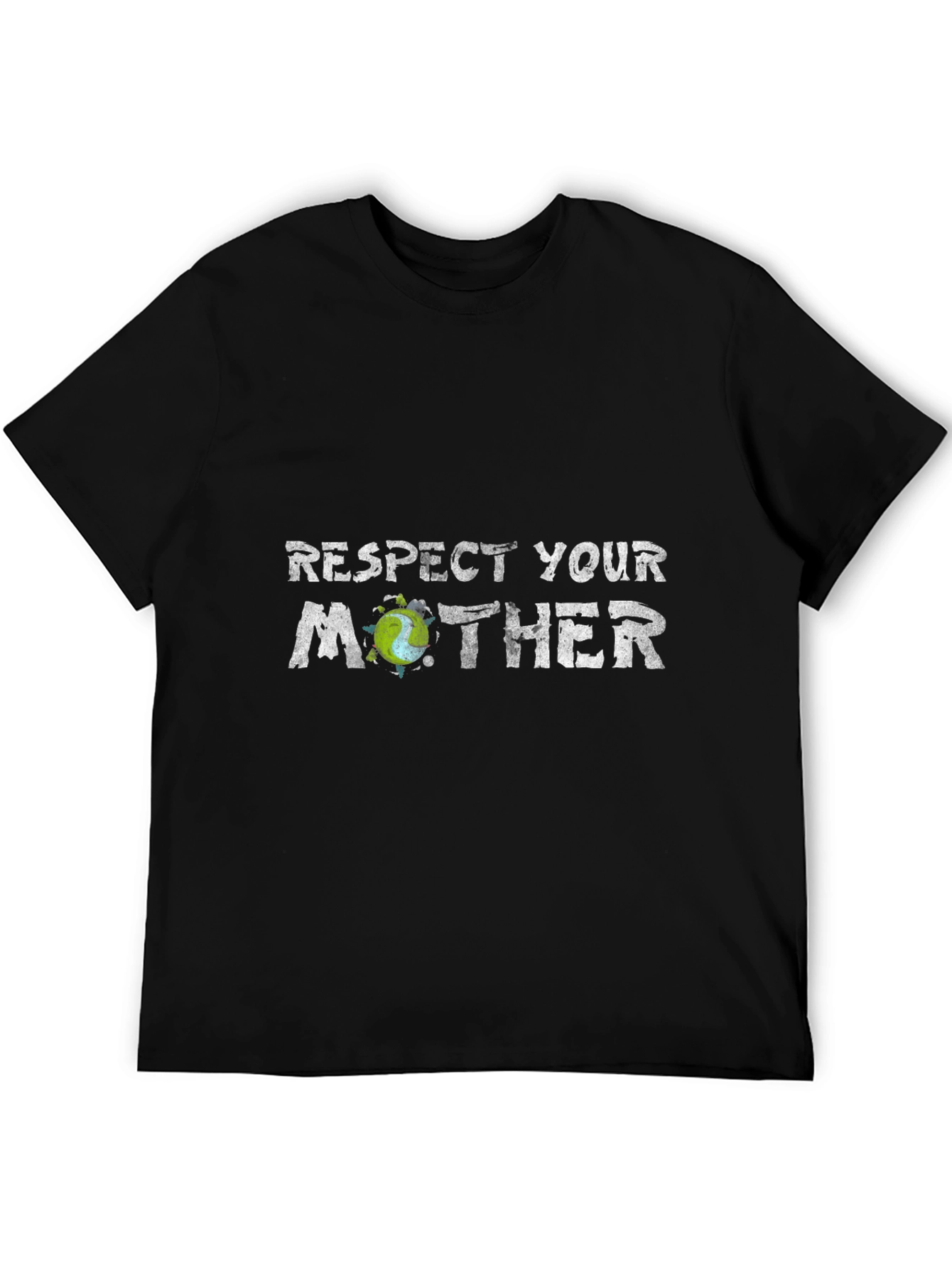 Respect Your Mother Graphic Tee - Black