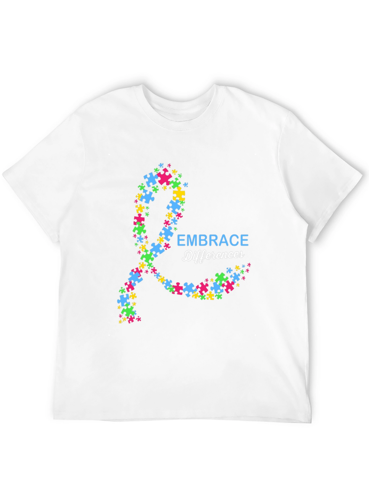 Embrace Differences Autism Awareness T-Shirt