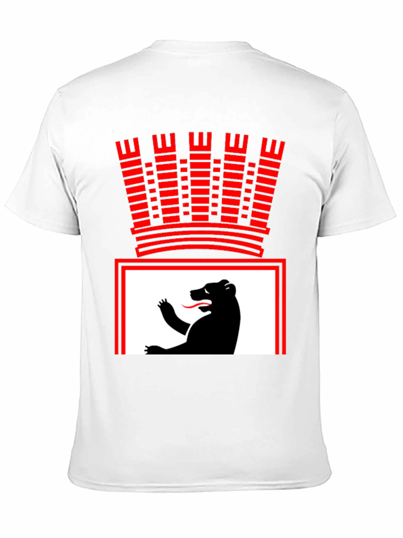 Berlin Bear Crest T-Shirt - Classic Graphic Tee