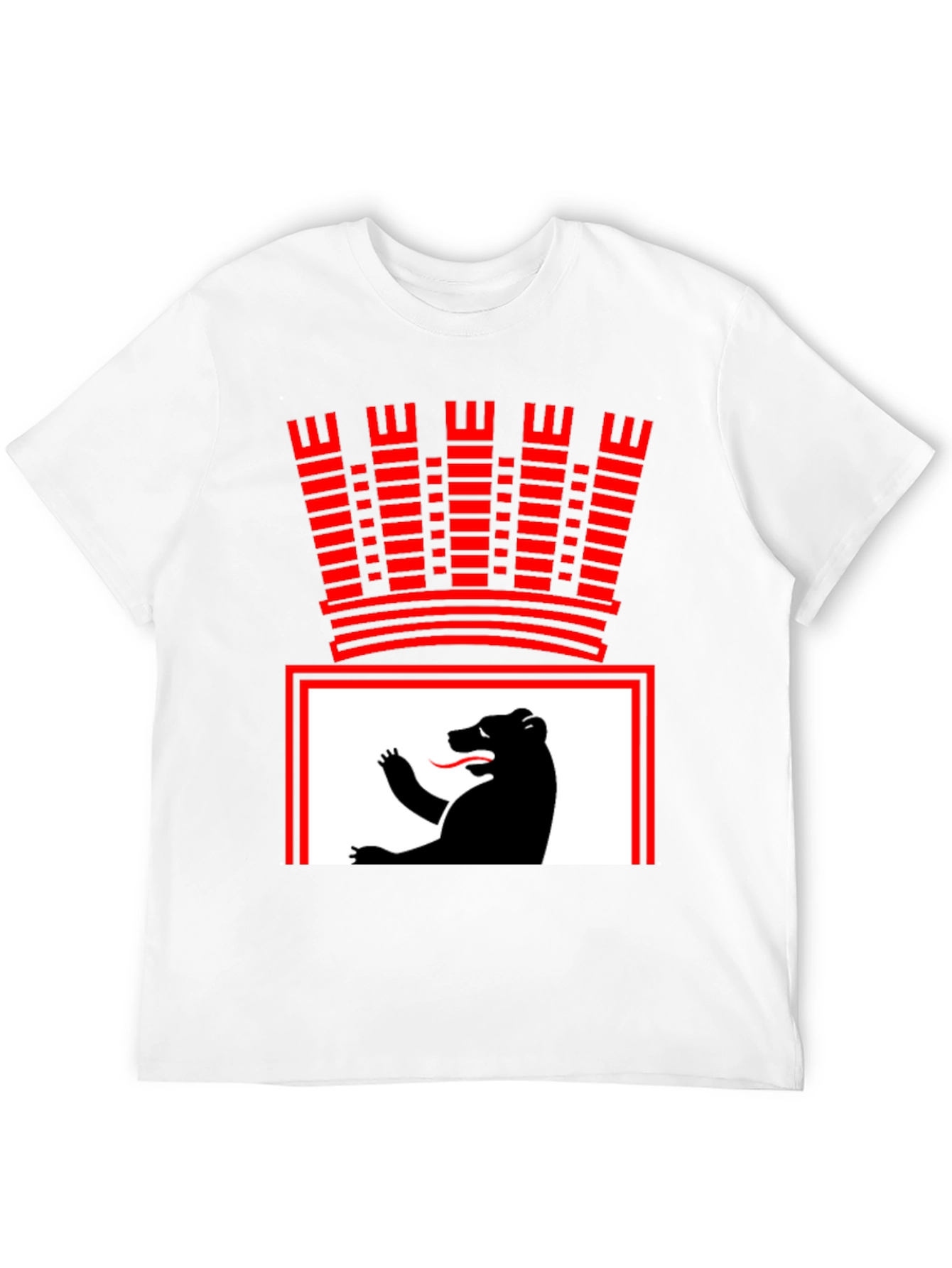 Berlin Bear Crest T-Shirt - Classic Graphic Tee