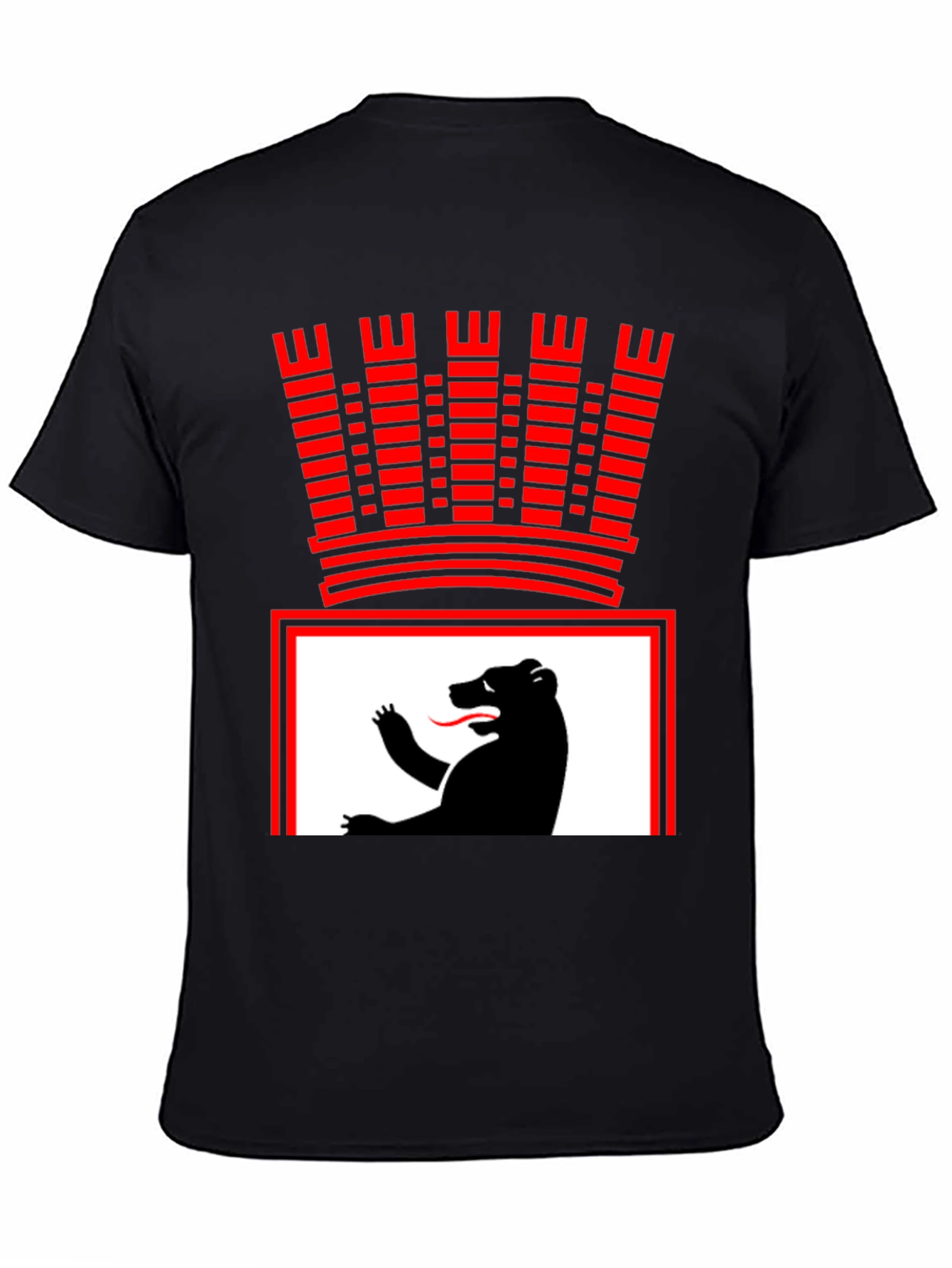 Berlin Bear Crest T-Shirt - Classic Graphic Tee