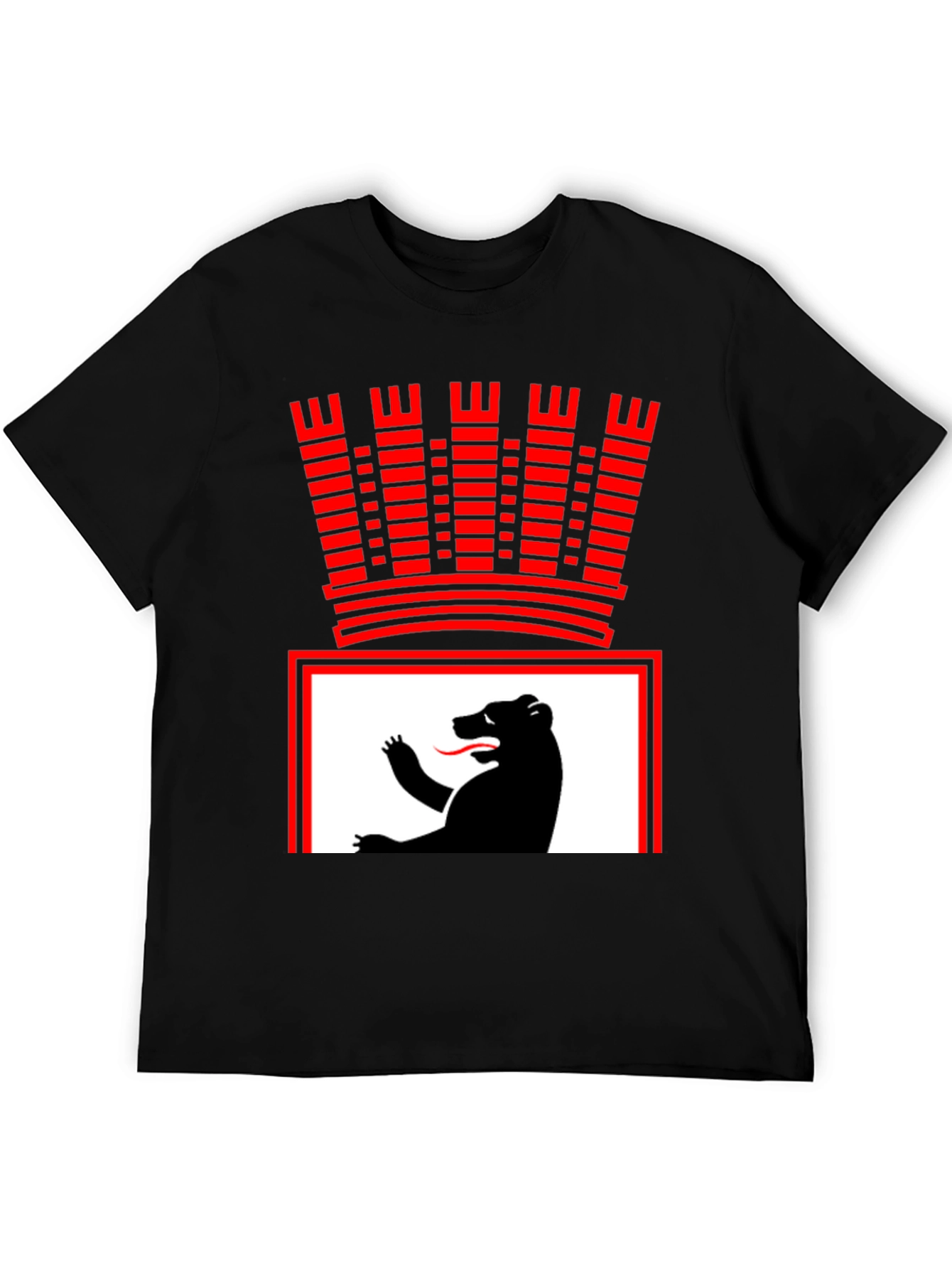 Berlin Bear Crest T-Shirt - Classic Graphic Tee