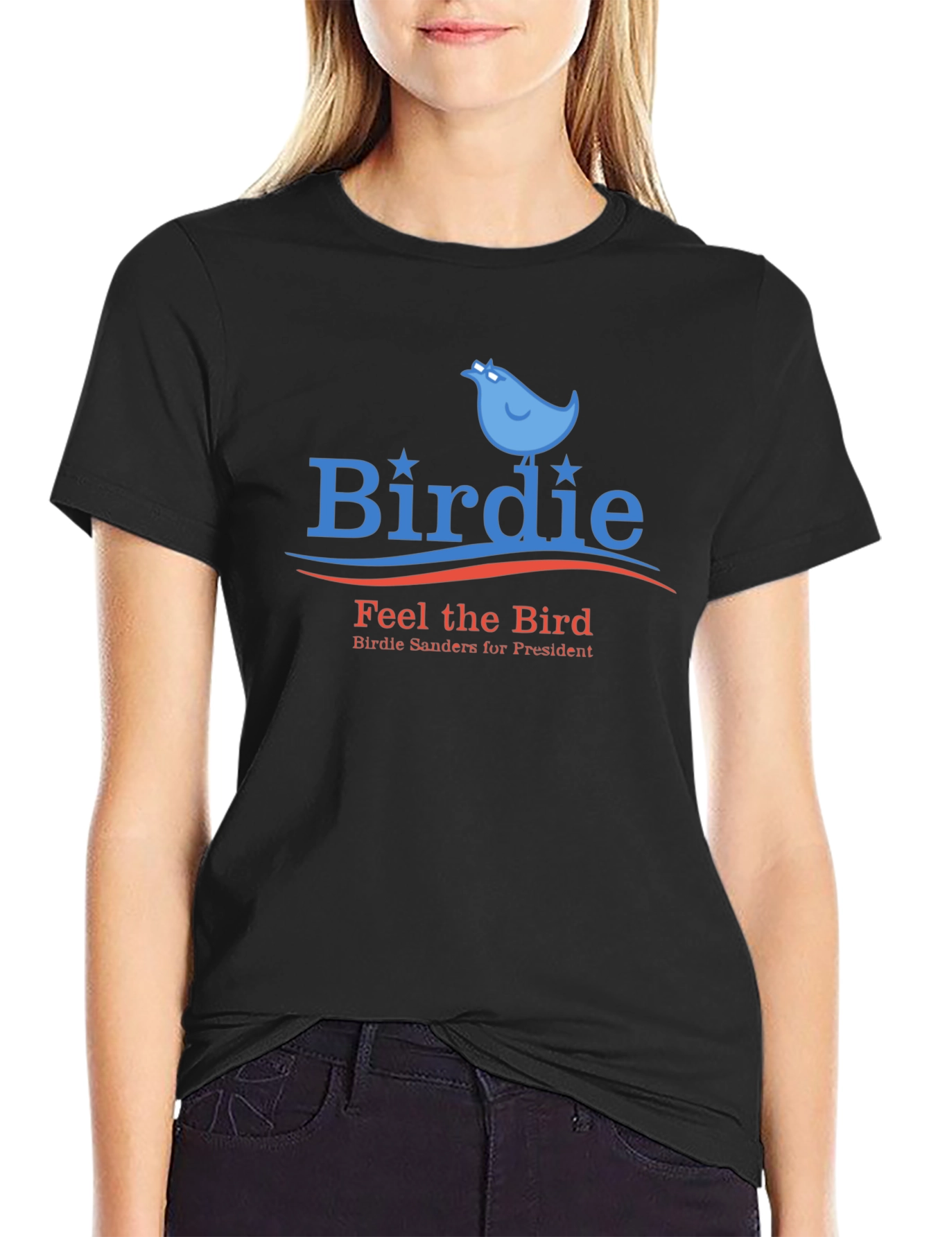Birdie Sanders for President T-Shirt