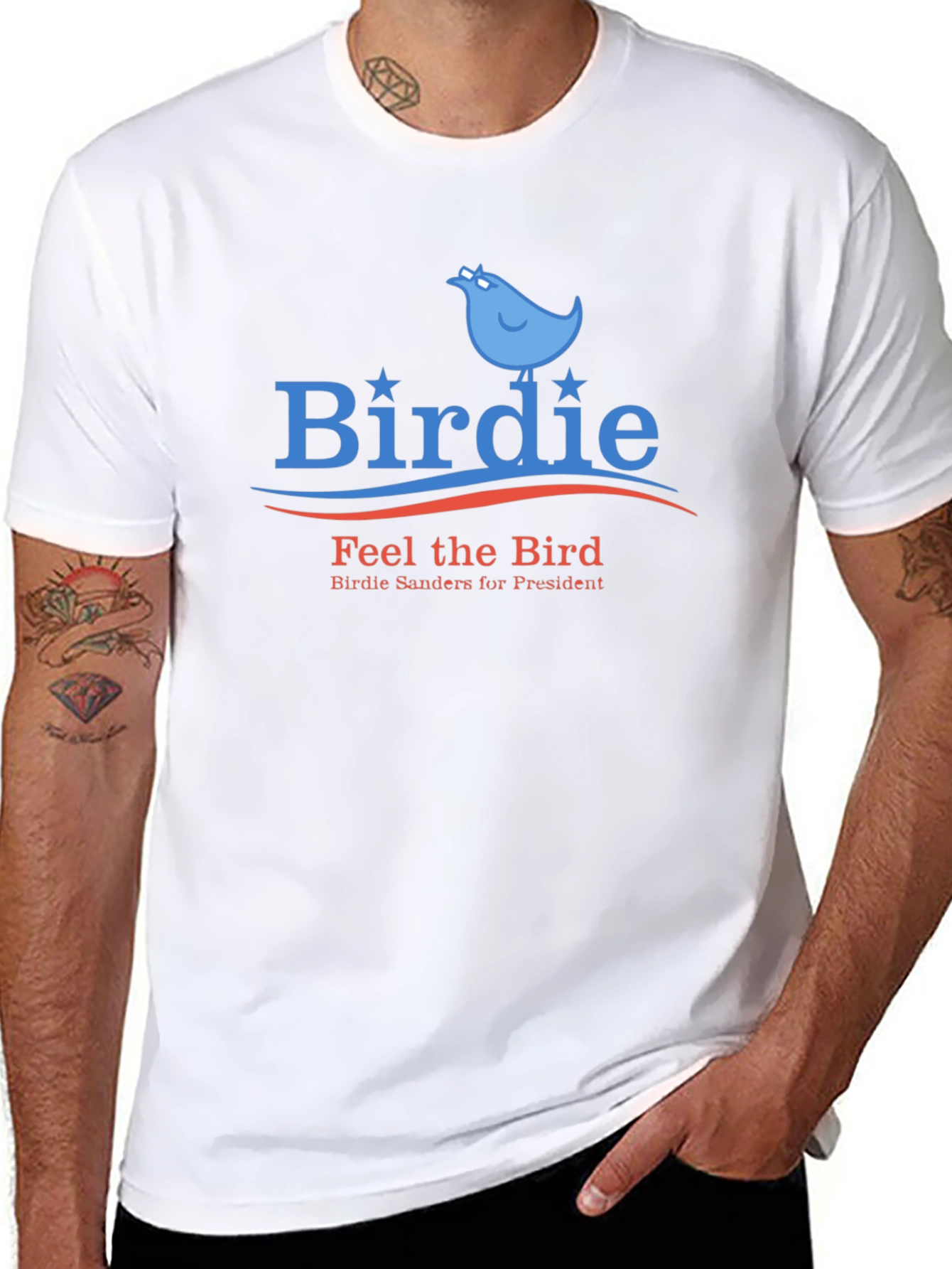 Birdie Sanders for President T-Shirt