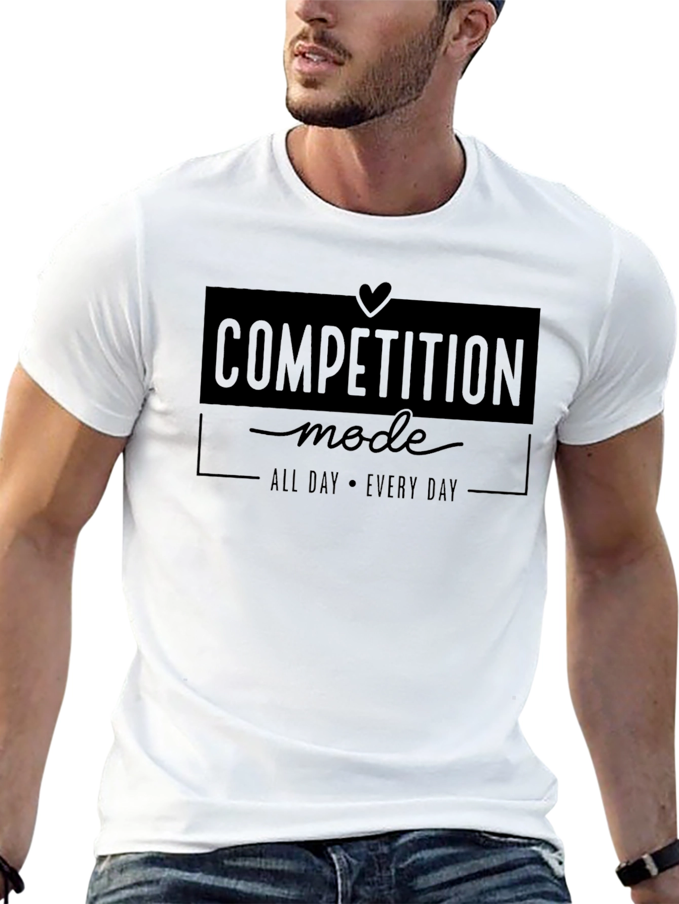Competition Mode All Day Every Day Graphic Tee