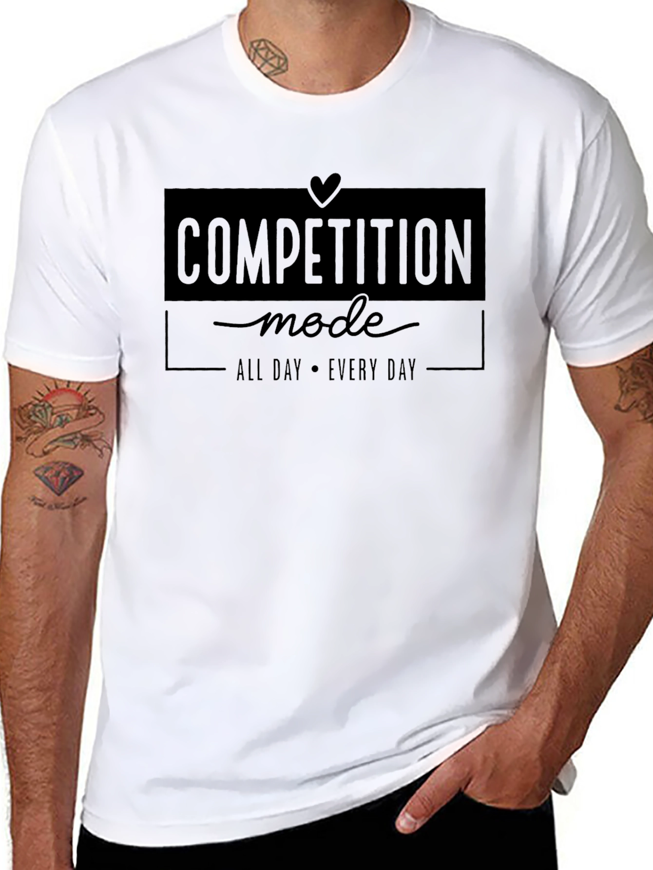Competition Mode All Day Every Day Graphic Tee