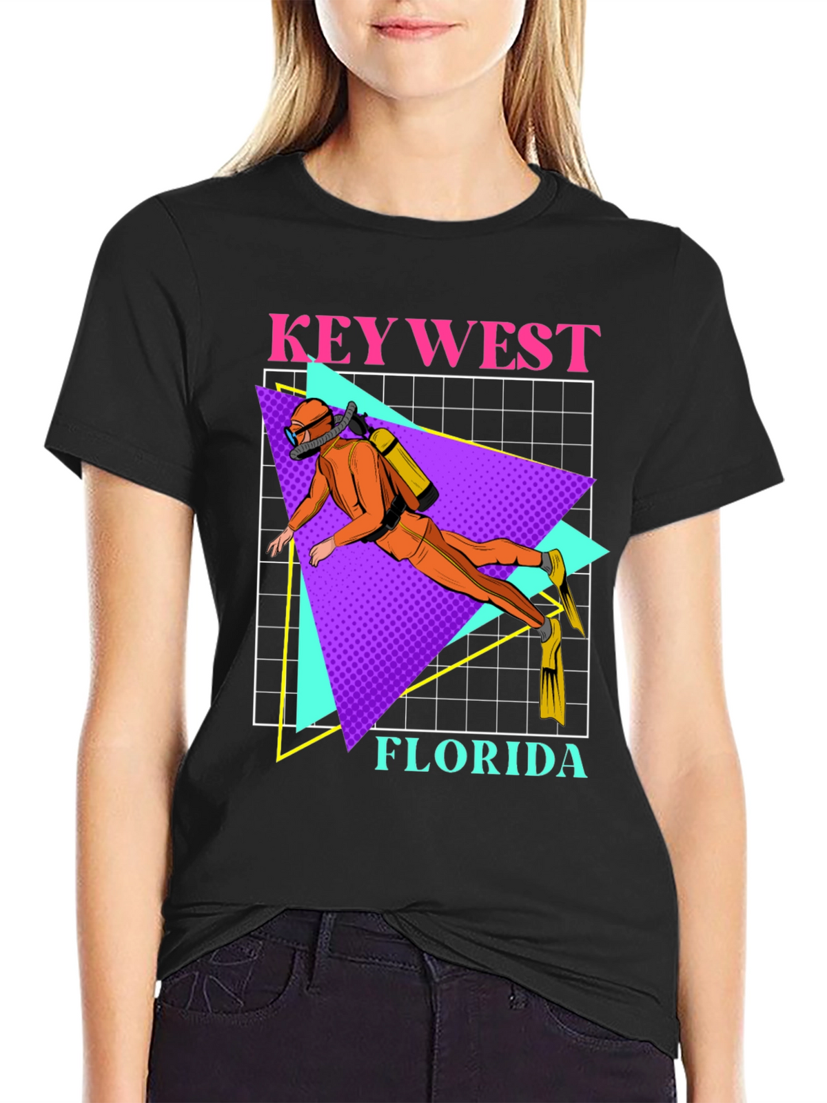Key West Florida Scuba Diver T-Shirt