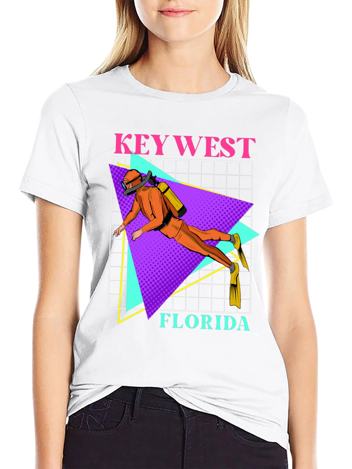 Key West Florida Scuba Diver T-Shirt