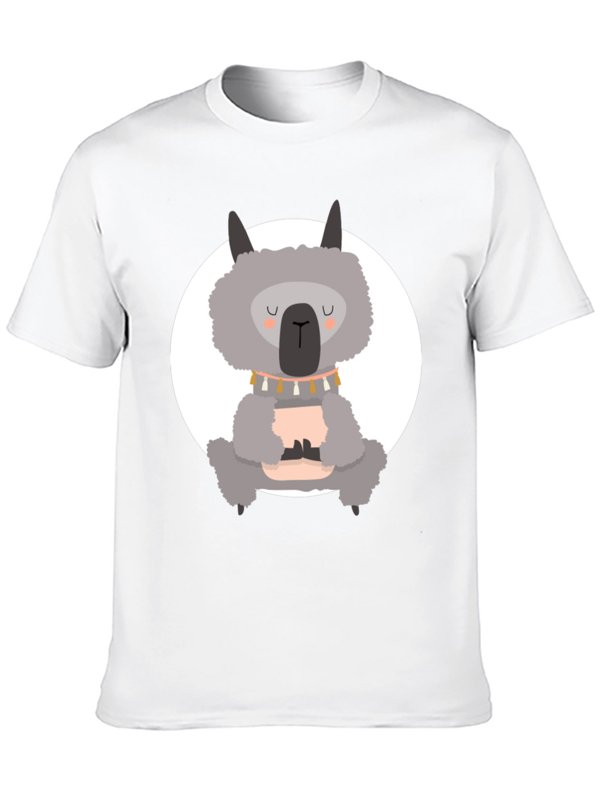 Meditating Llama Graphic Tee