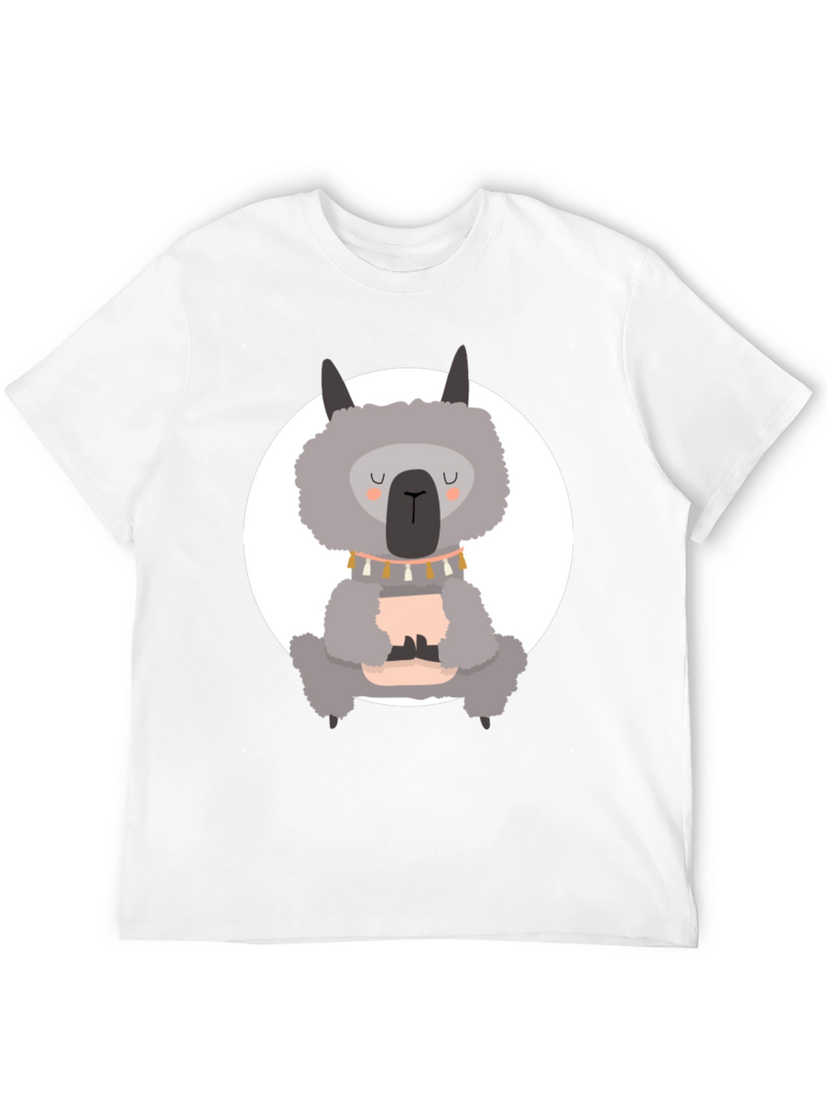 Meditating Llama Graphic Tee