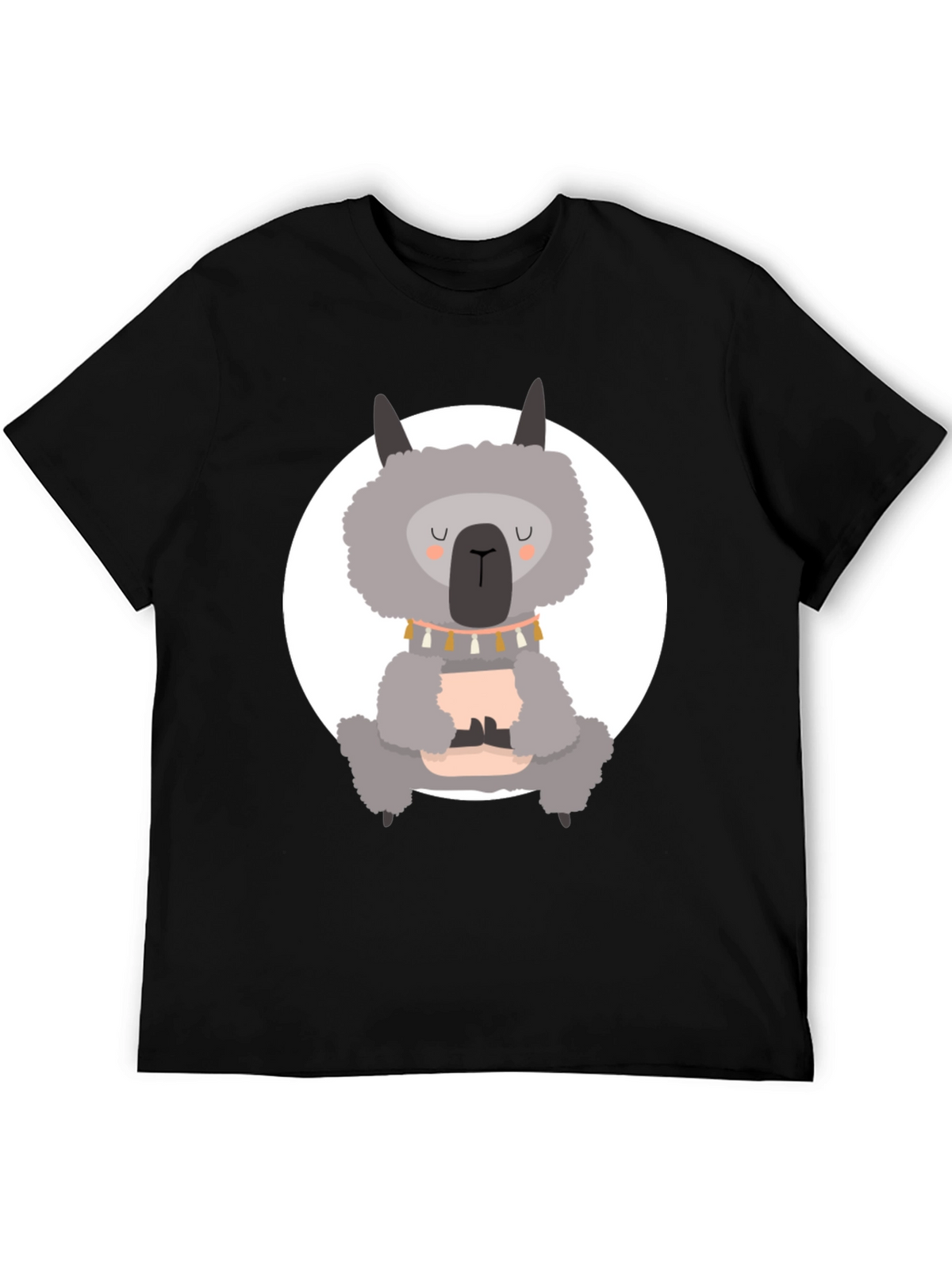 Meditating Llama Graphic Tee