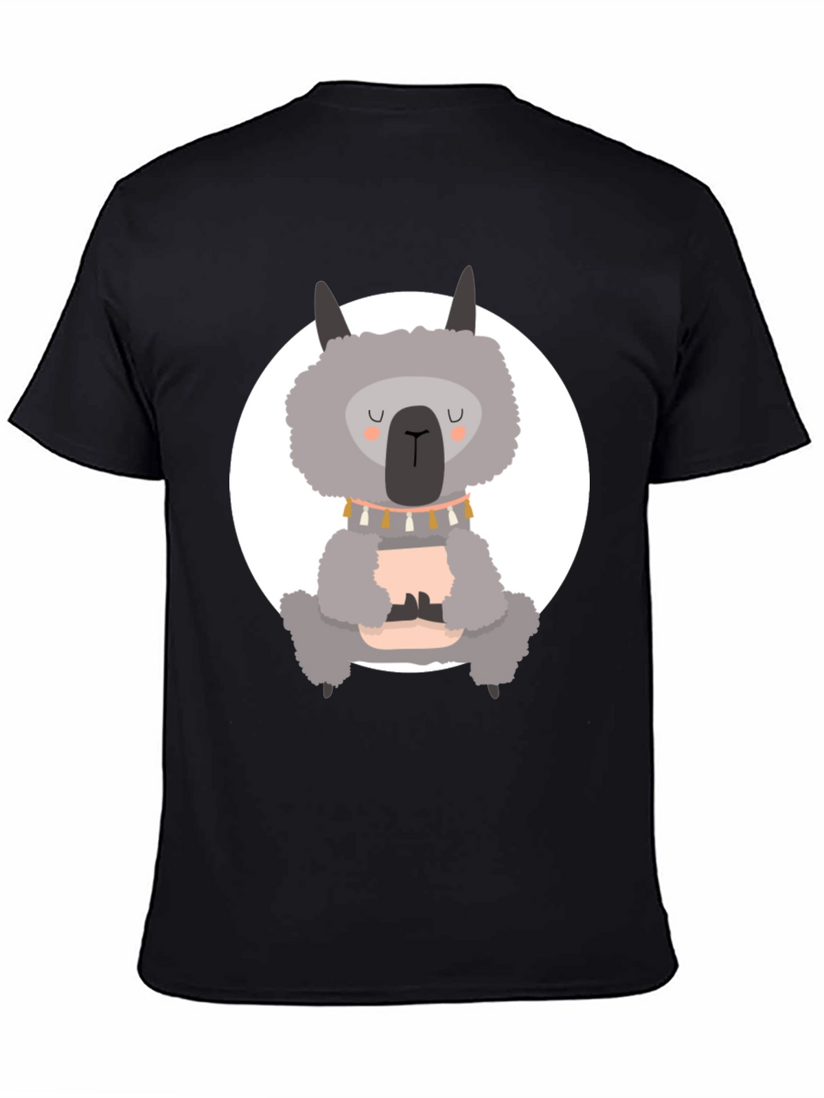 Meditating Llama Graphic Tee