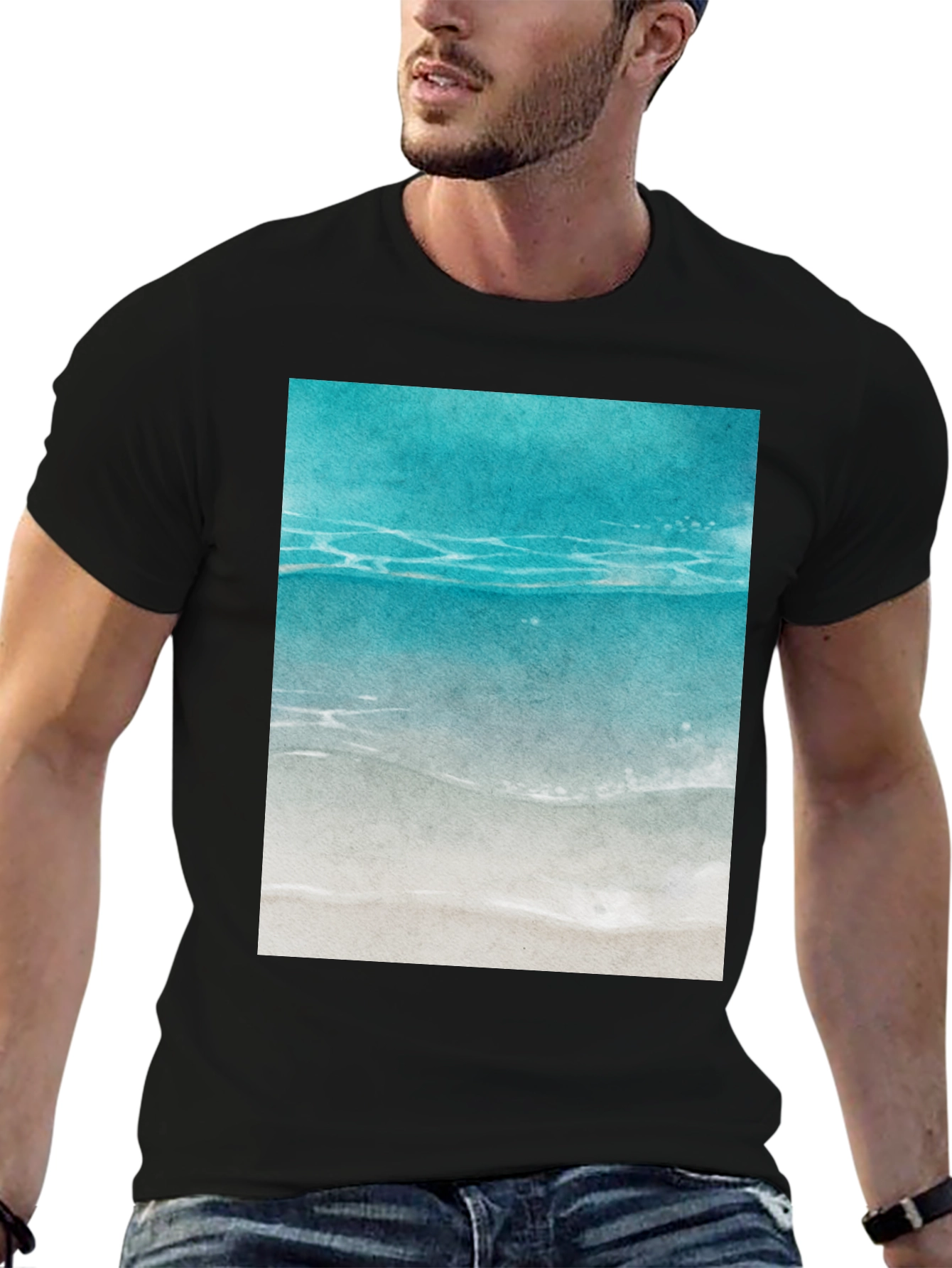Ocean View Graphic Tee - Beach Vibes