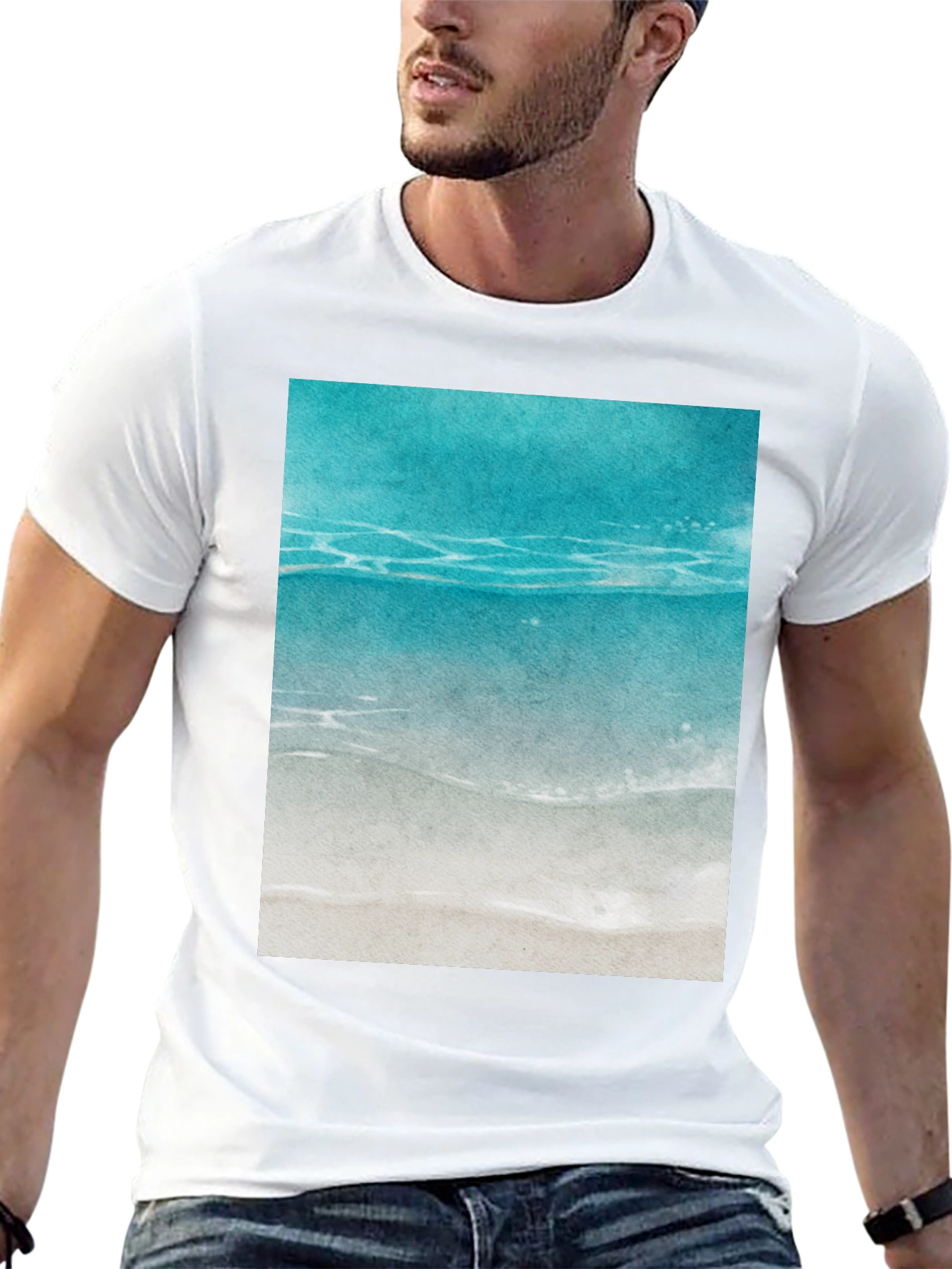 Ocean View Graphic Tee - Beach Vibes