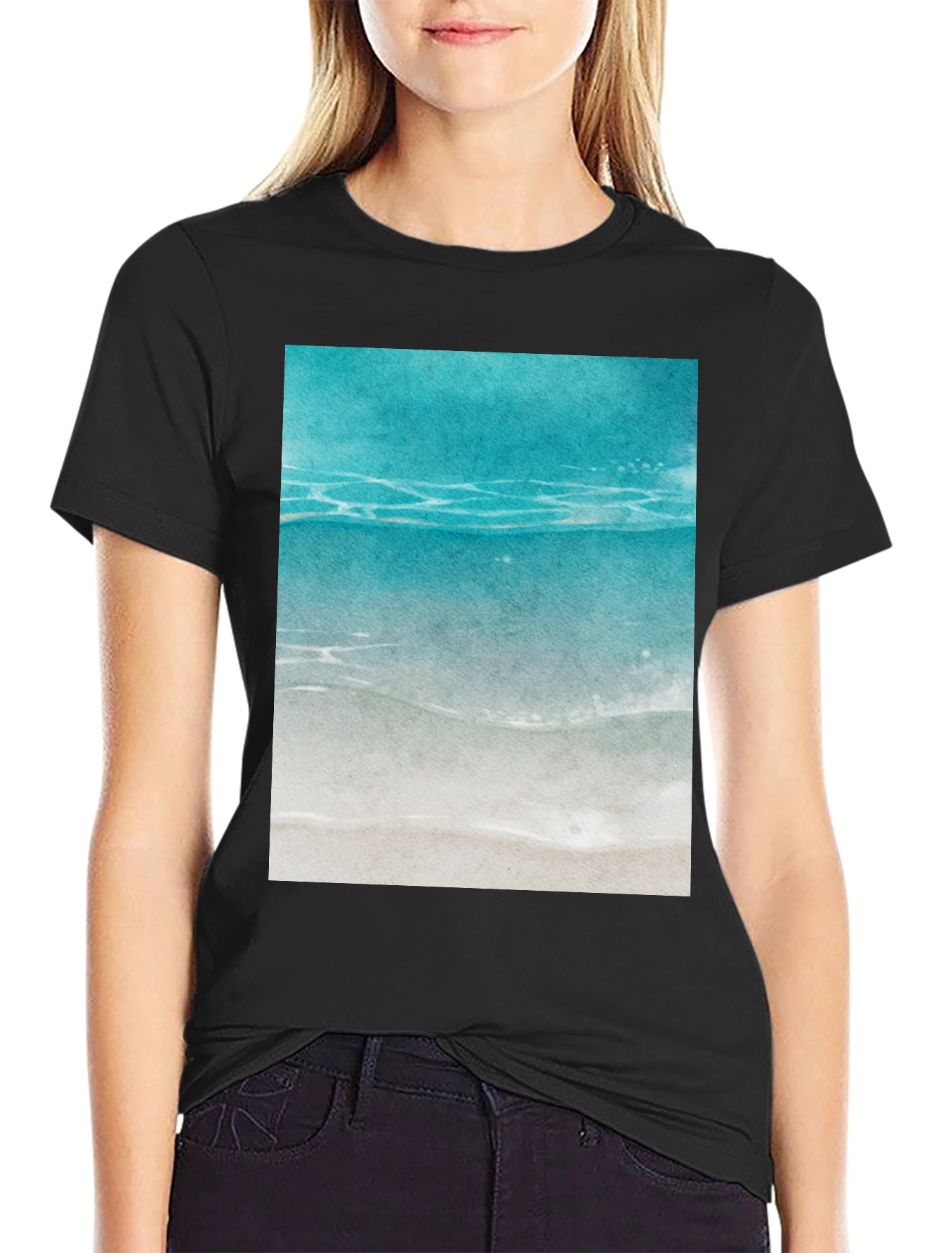 Ocean View Graphic Tee - Beach Vibes