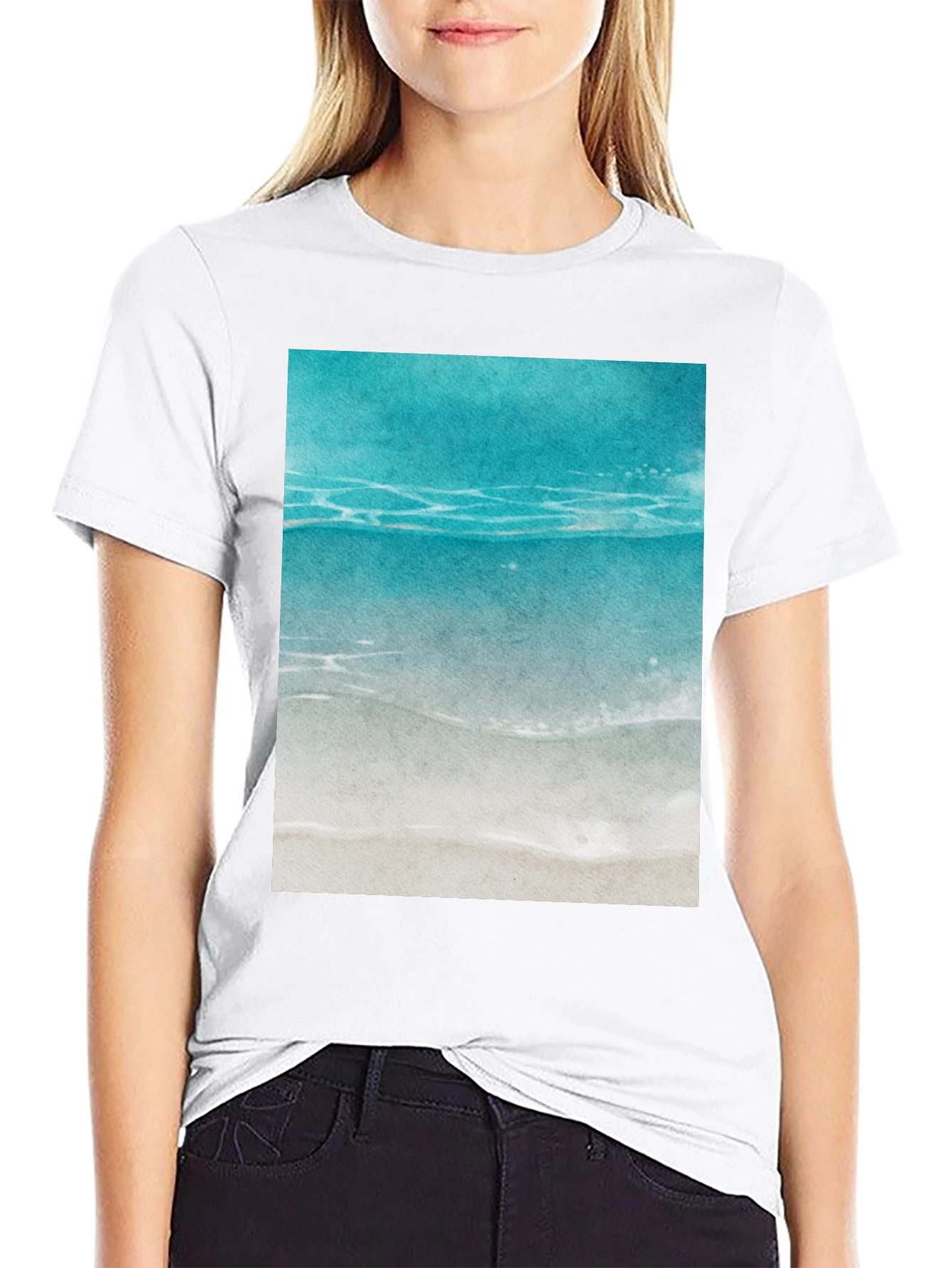 Ocean View Graphic Tee - Beach Vibes