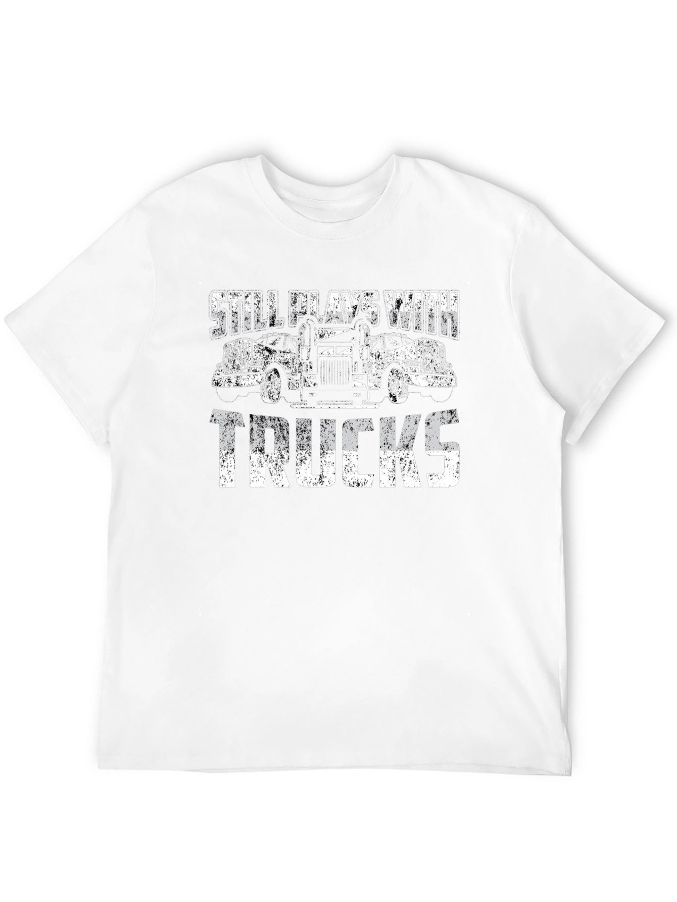 Still Plays With Trucks Graphic Tee