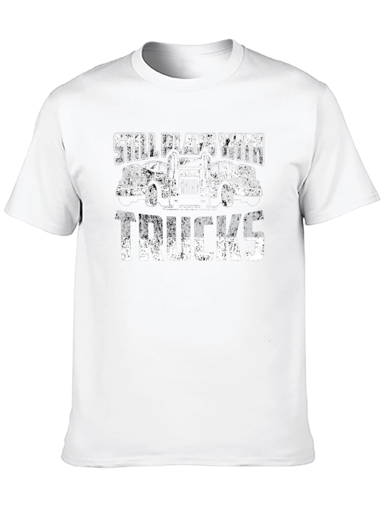 Still Plays With Trucks Graphic Tee