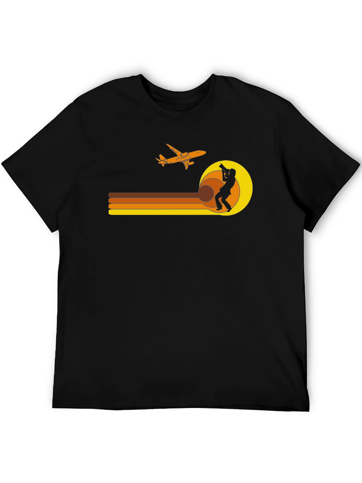 Retro Plane Spotter T-Shirt - Aviation Photography Tee