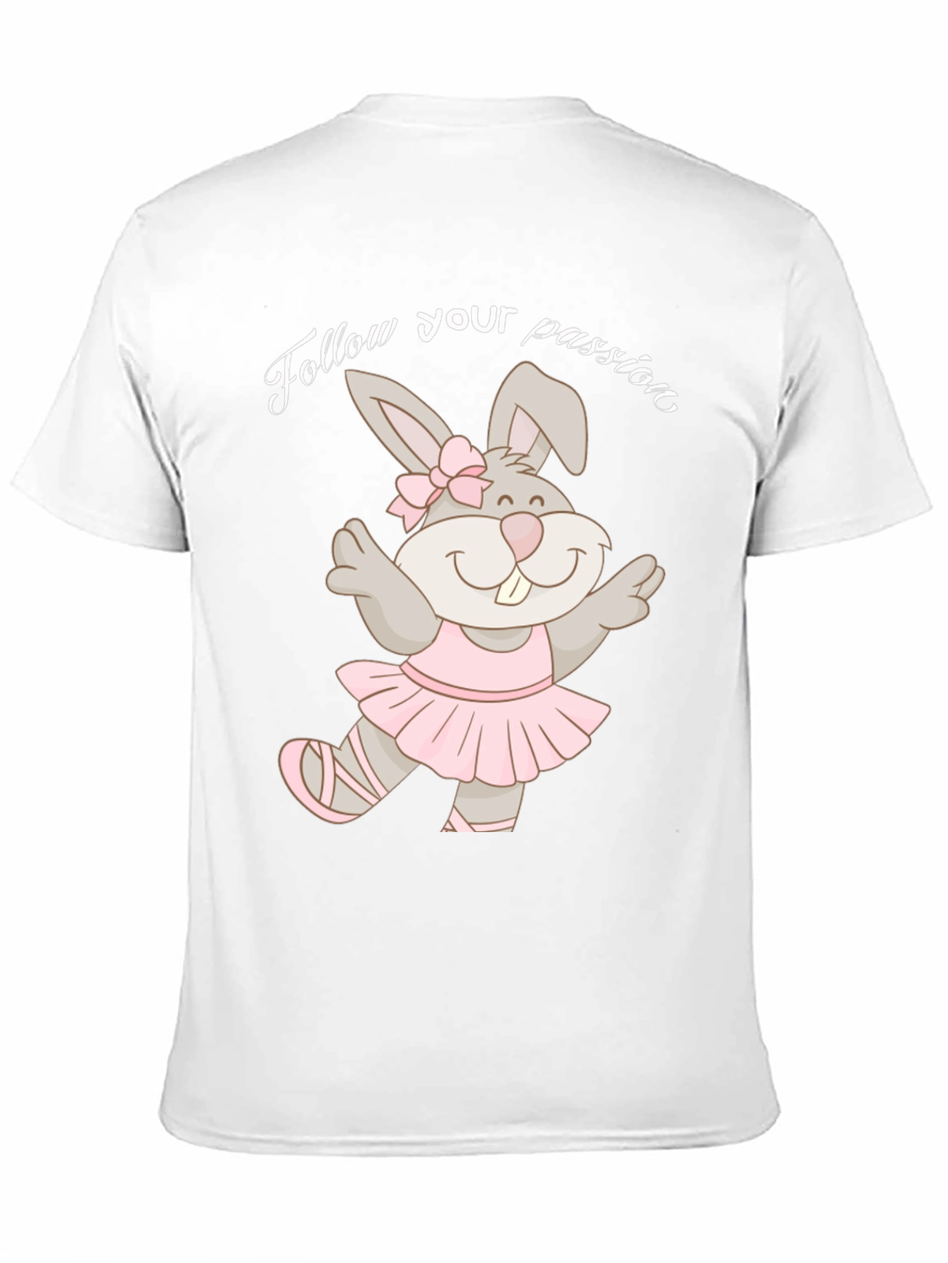 Dancing Bunny T-Shirt - Follow Your Passion!