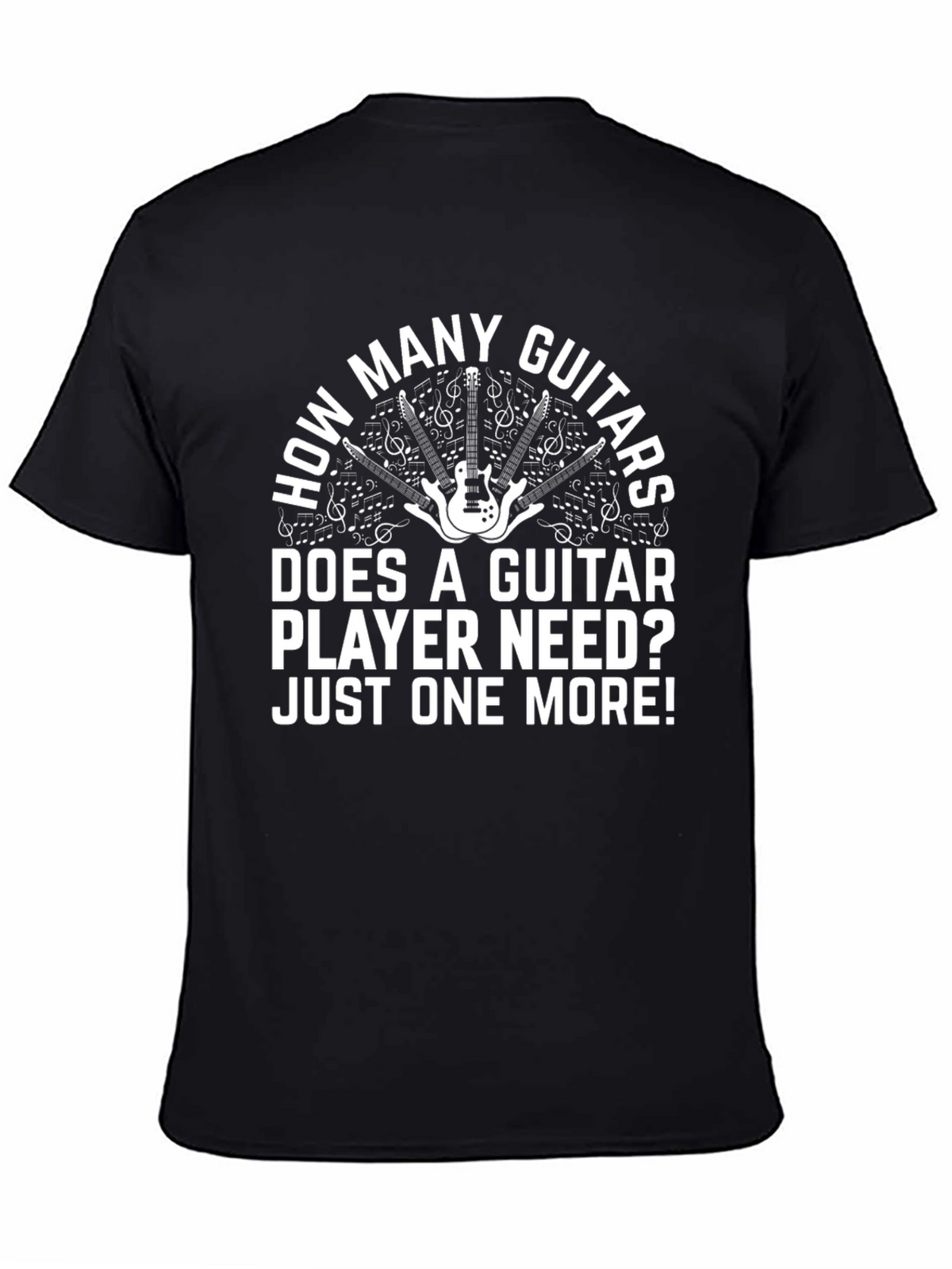 Guitar Player T-Shirt - How Many Guitars?